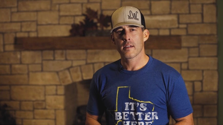 Aaron Watson Pays Tribute to George Straight in TWT Gear