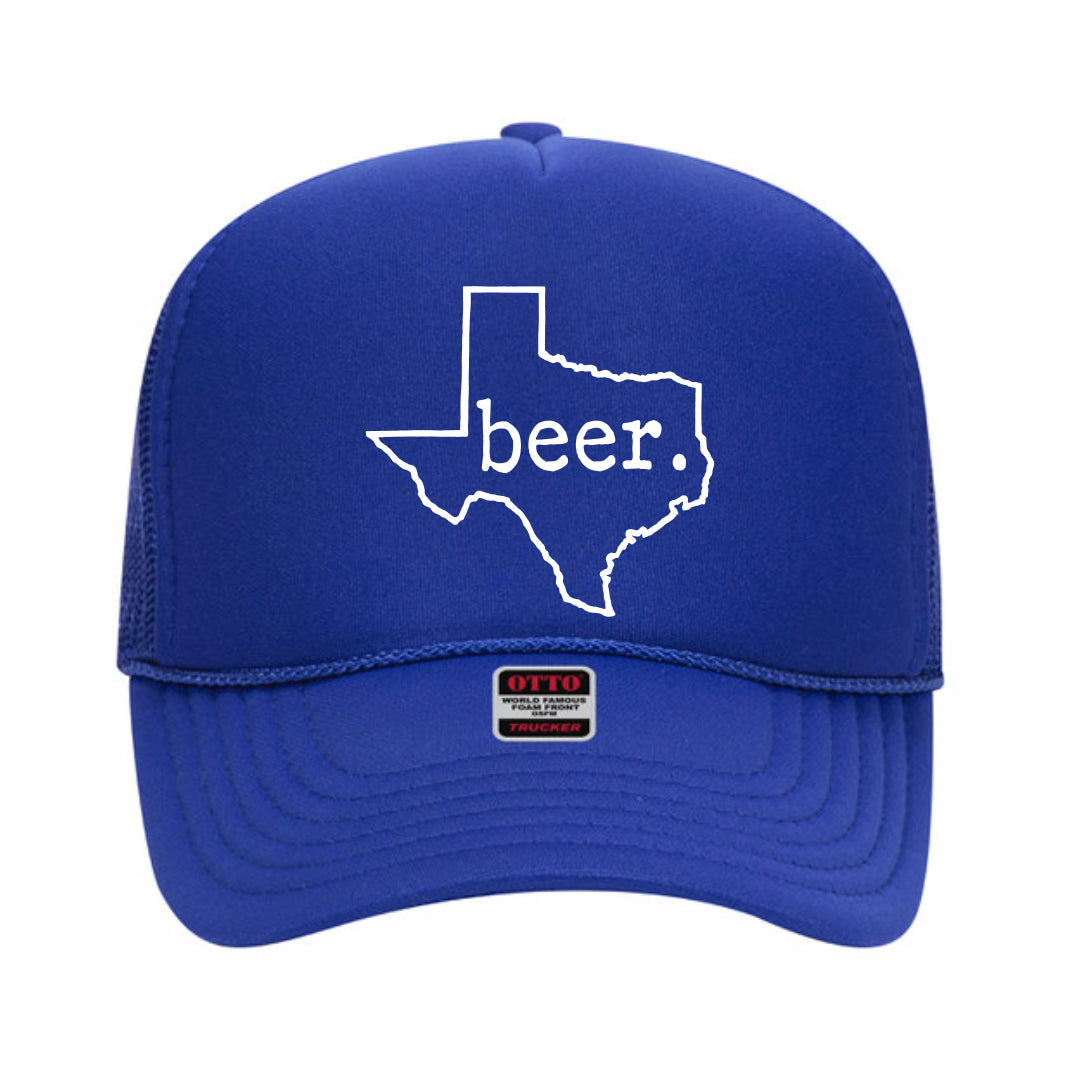 Beer. Hat (Blue)