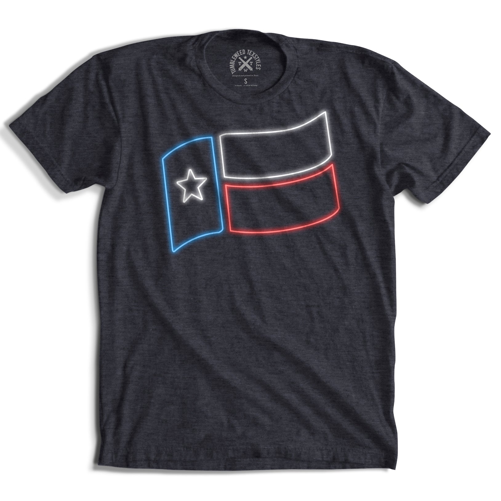 Neon Texas Flag T-Shirt
