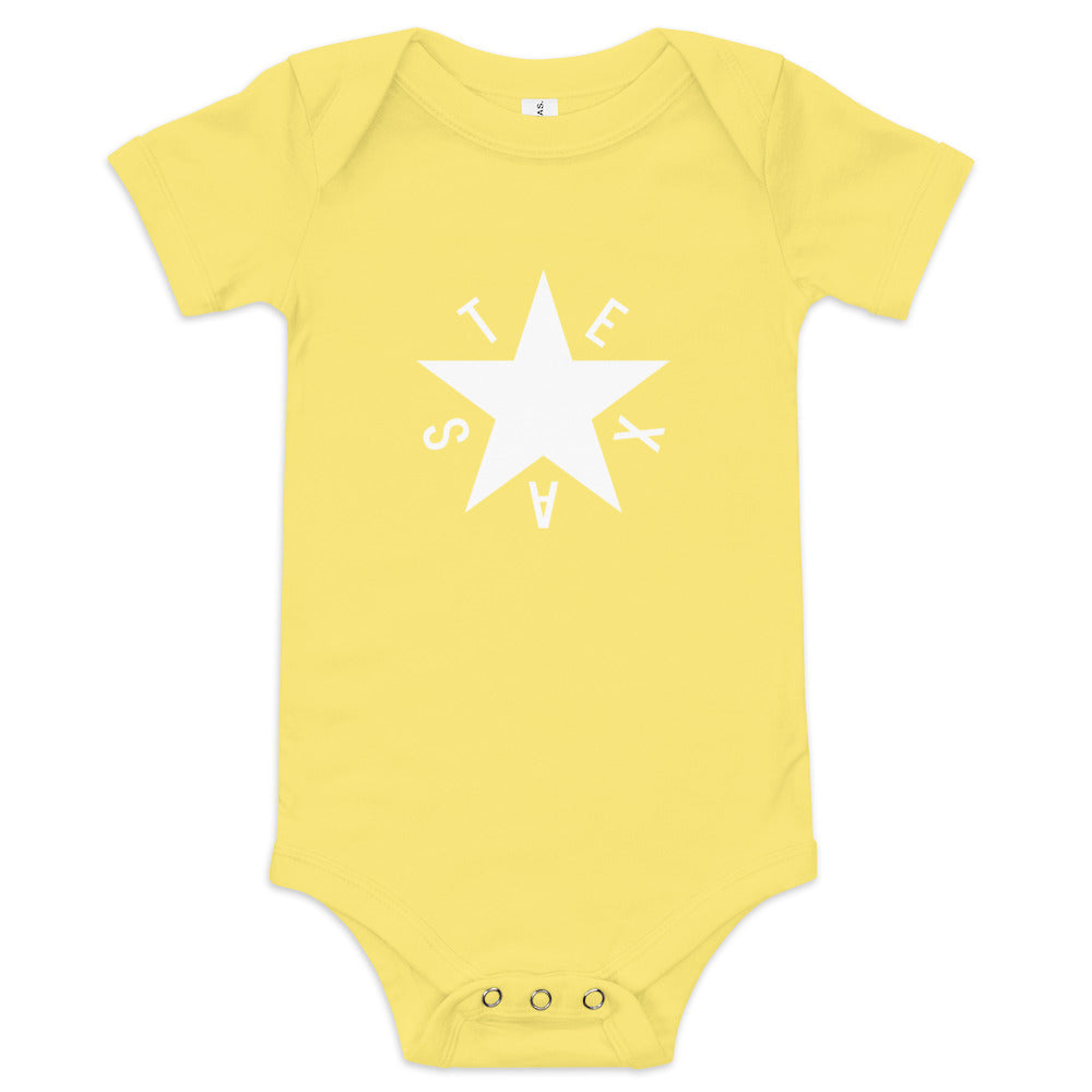 DeZavala Star Baby Short Sleeve Onesie