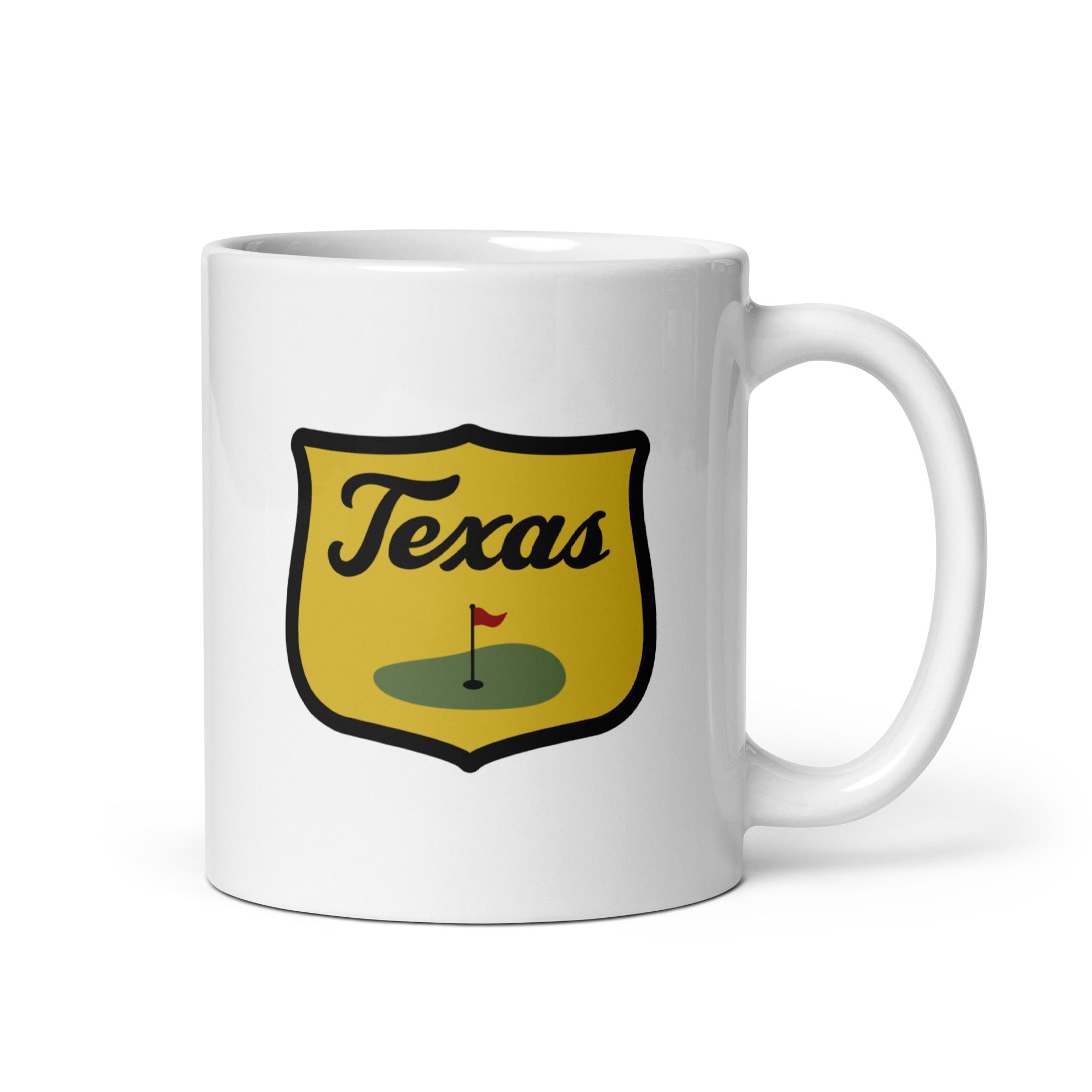 Golf Texas Badge Mug