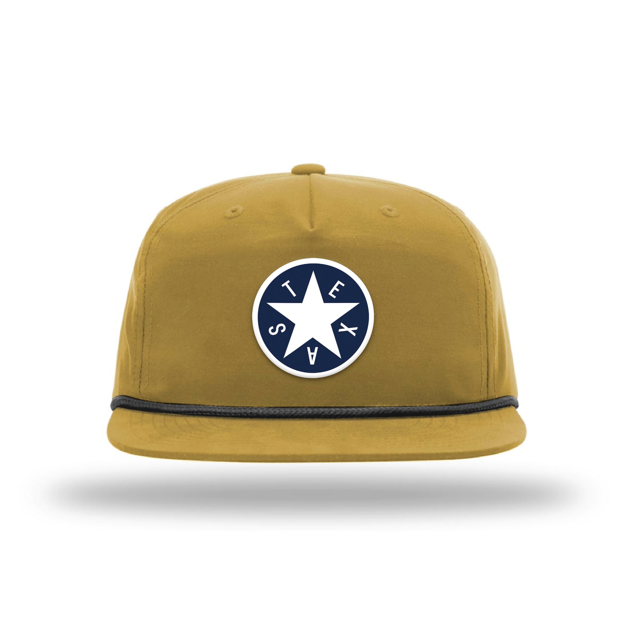 Dezavala Star Patch Grandpa Rope Trucker Hat (4 Colors)