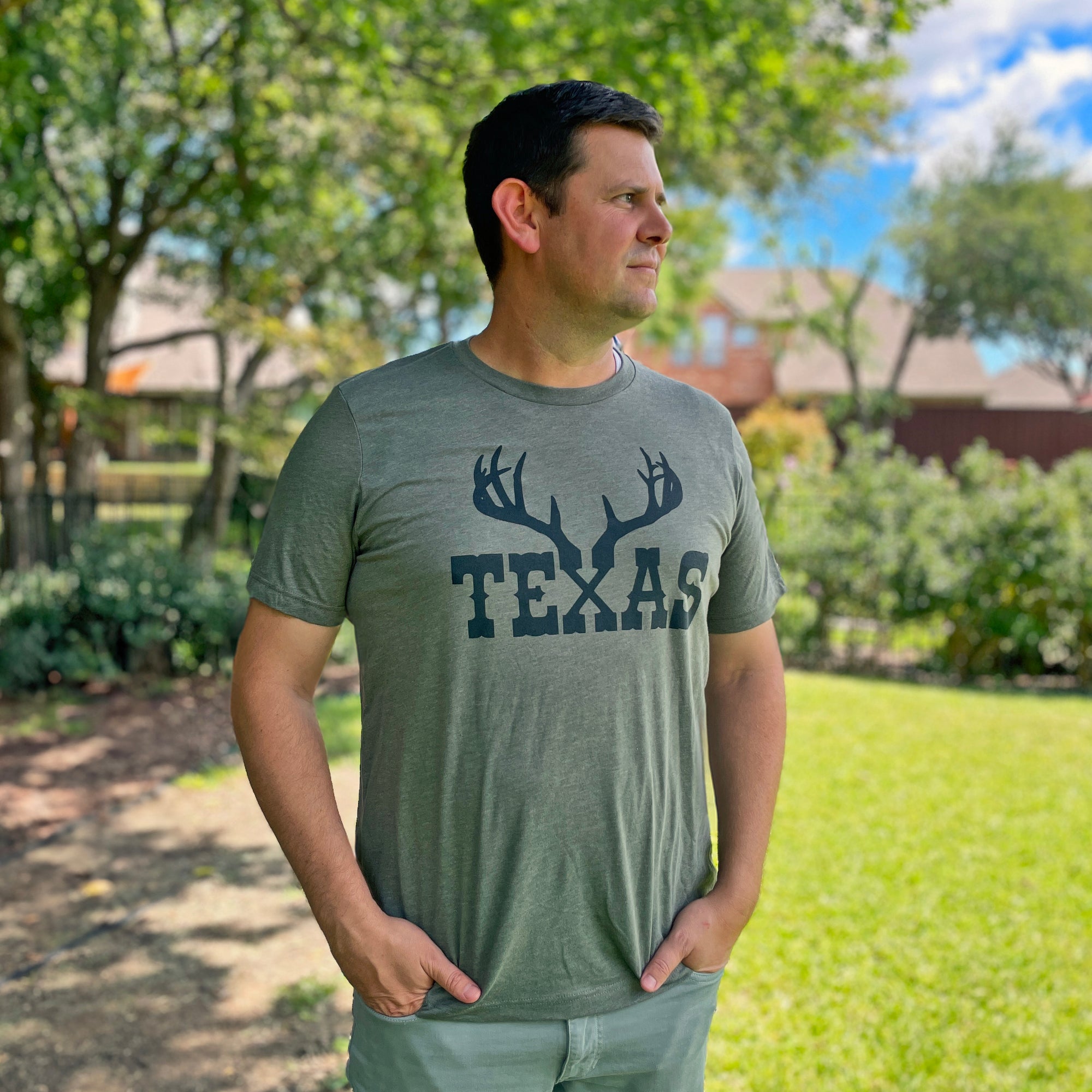 Texas Antlers T-Shirt