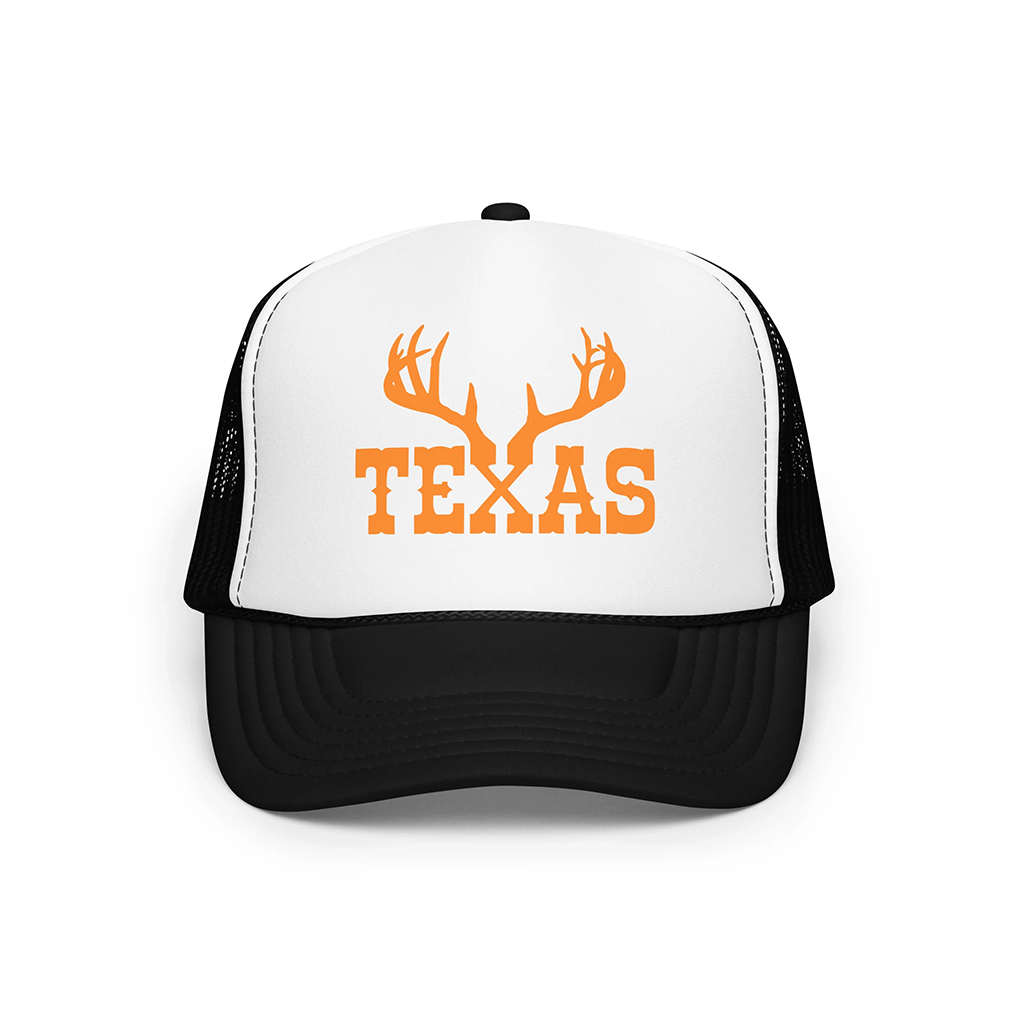Antlers Texas Foam Trucker Hat (4 Colors)