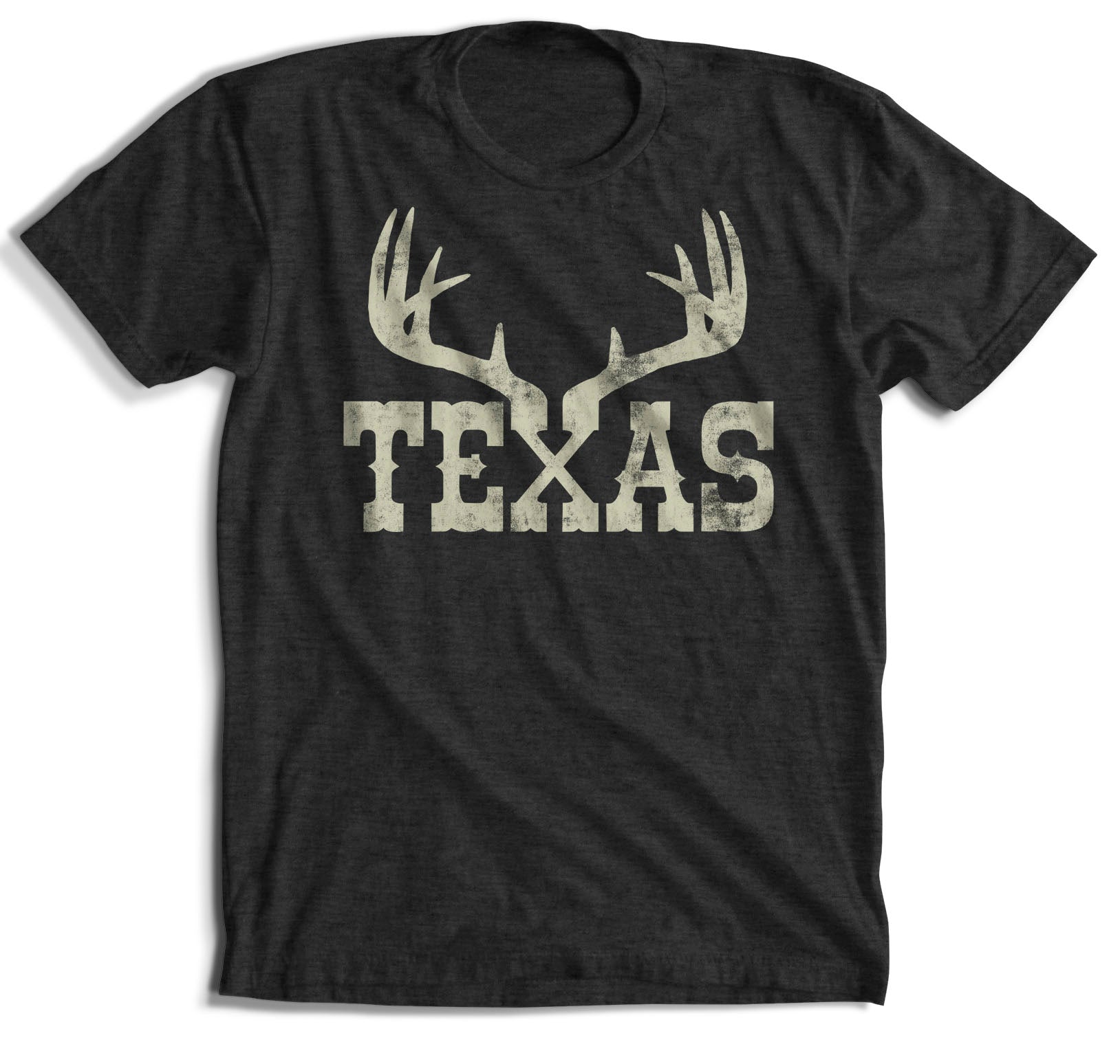 Texas Antlers T-Shirt (4 Color Options)