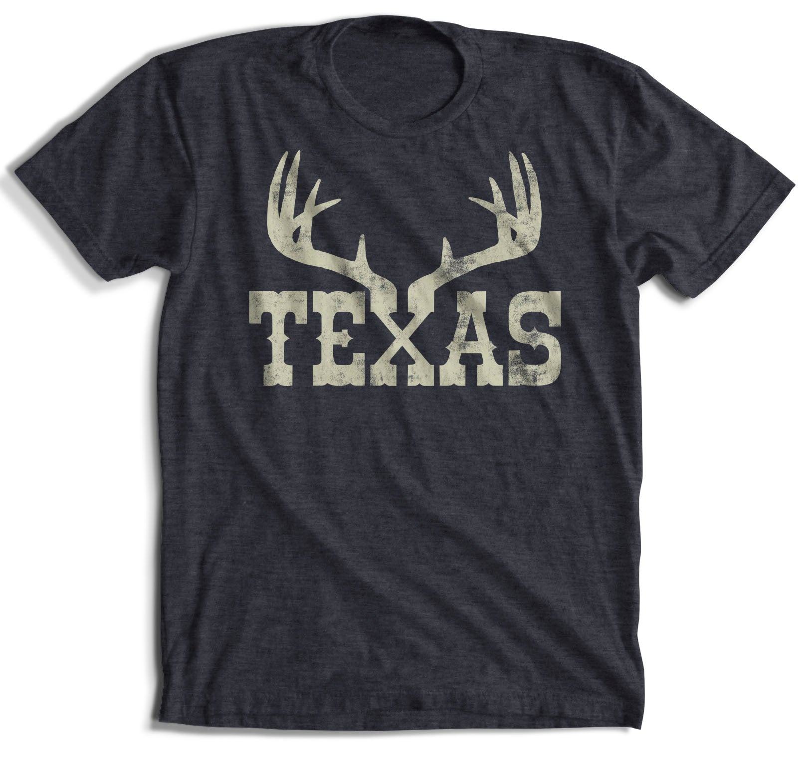 Texas Antlers T-Shirt (4 Color Options)
