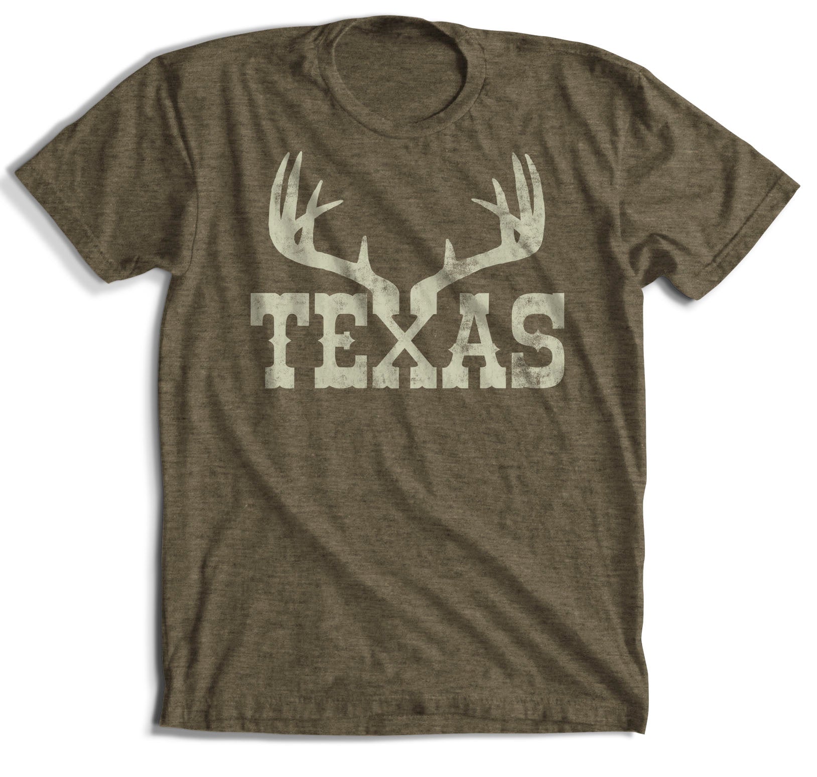 Texas Antlers T-Shirt (4 Color Options)