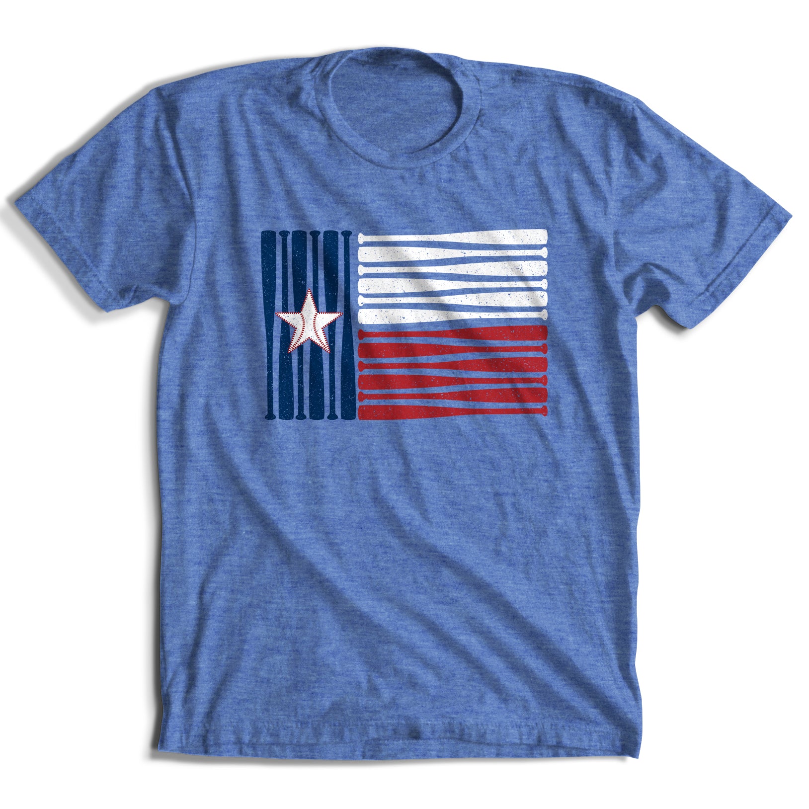 Baseball Bat Texas T-Shirt (2 Colors)