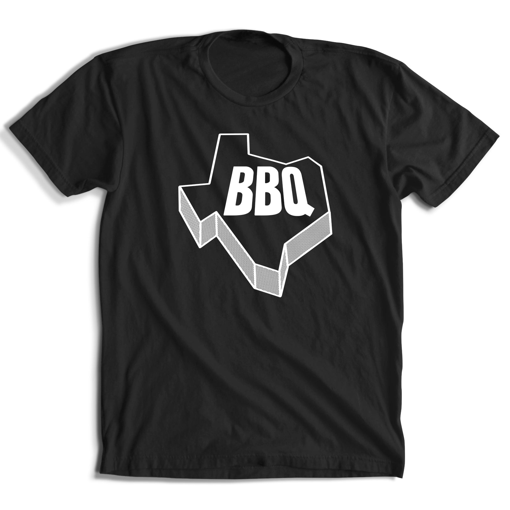 BBQ Texas 3-D T-Shirt (4 Color Options)
