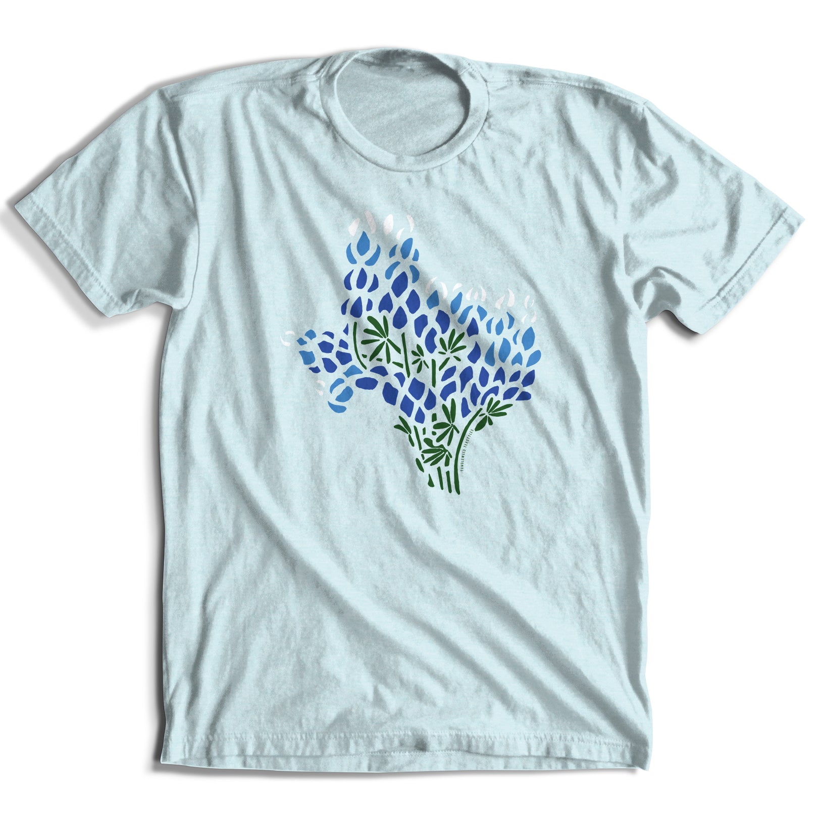 Bluebonnet Texas T-Shirt (5 Color Options)