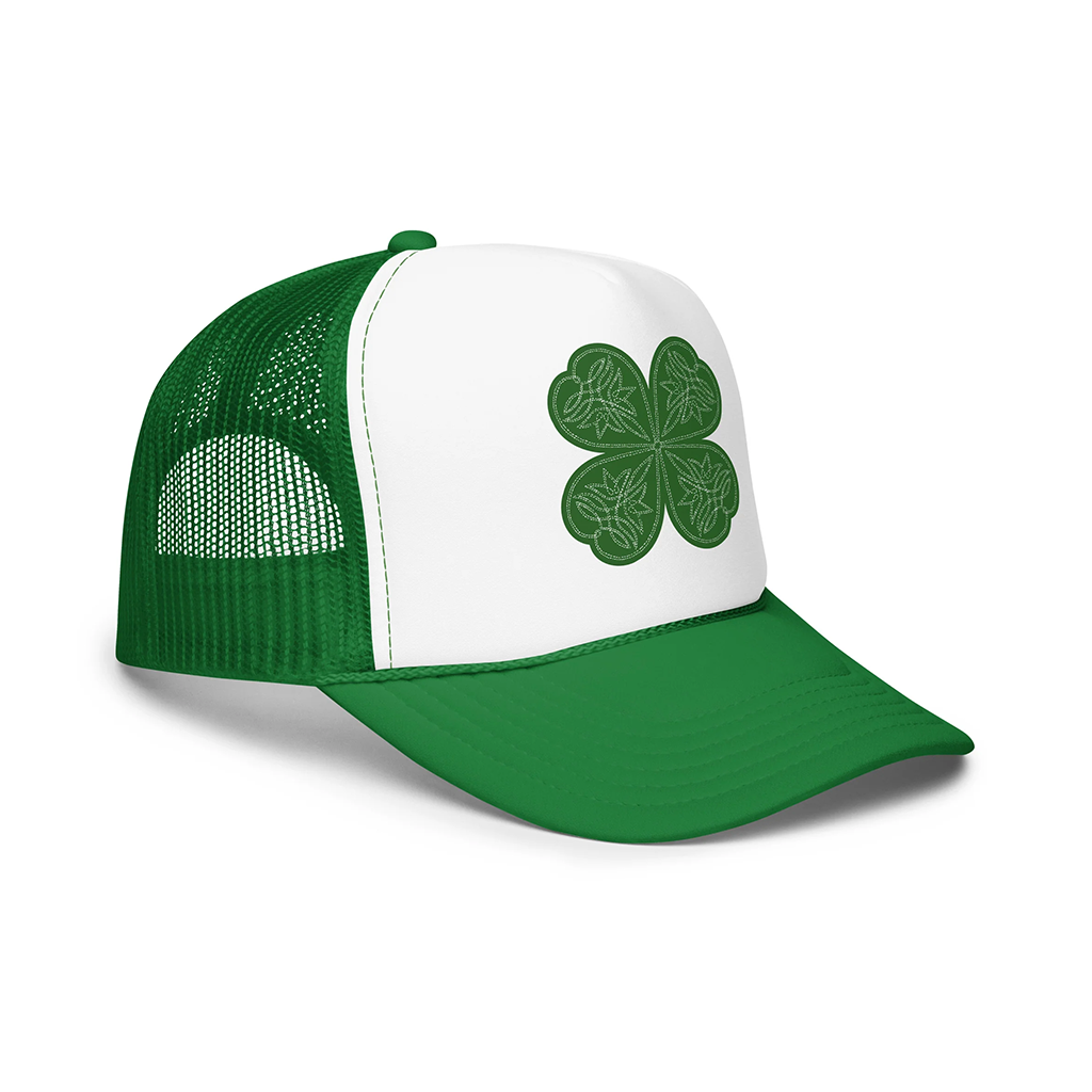Boot Stitch Shamrock Foam Trucker (3 Colors)