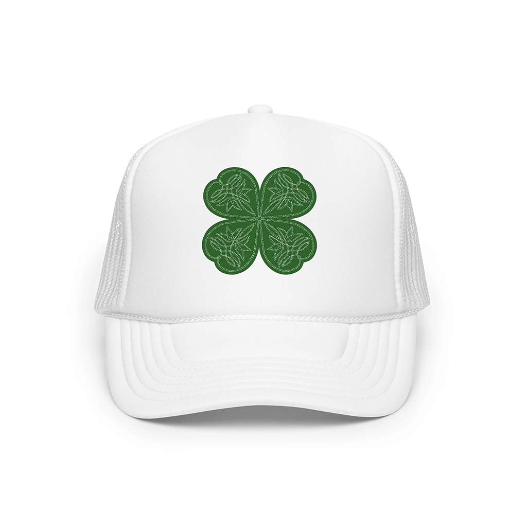 Boot Stitch Shamrock Foam Trucker (3 Colors)