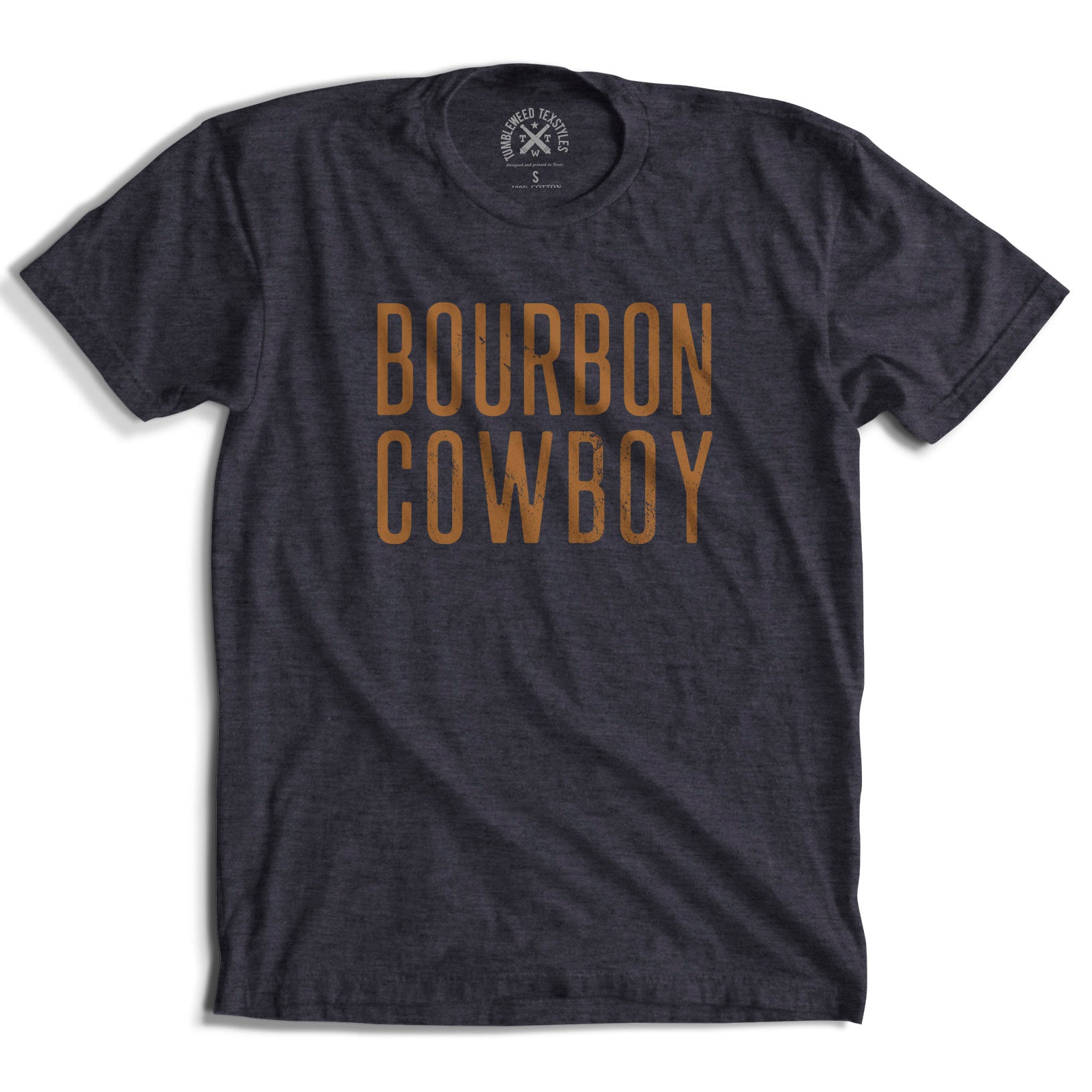 Bourbon Cowboy Navy T-shirt
