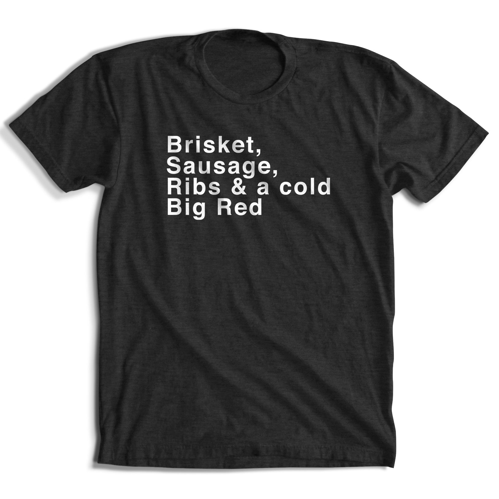 Brisket, Sausage, Ribs T-Shirt (4 Colors)