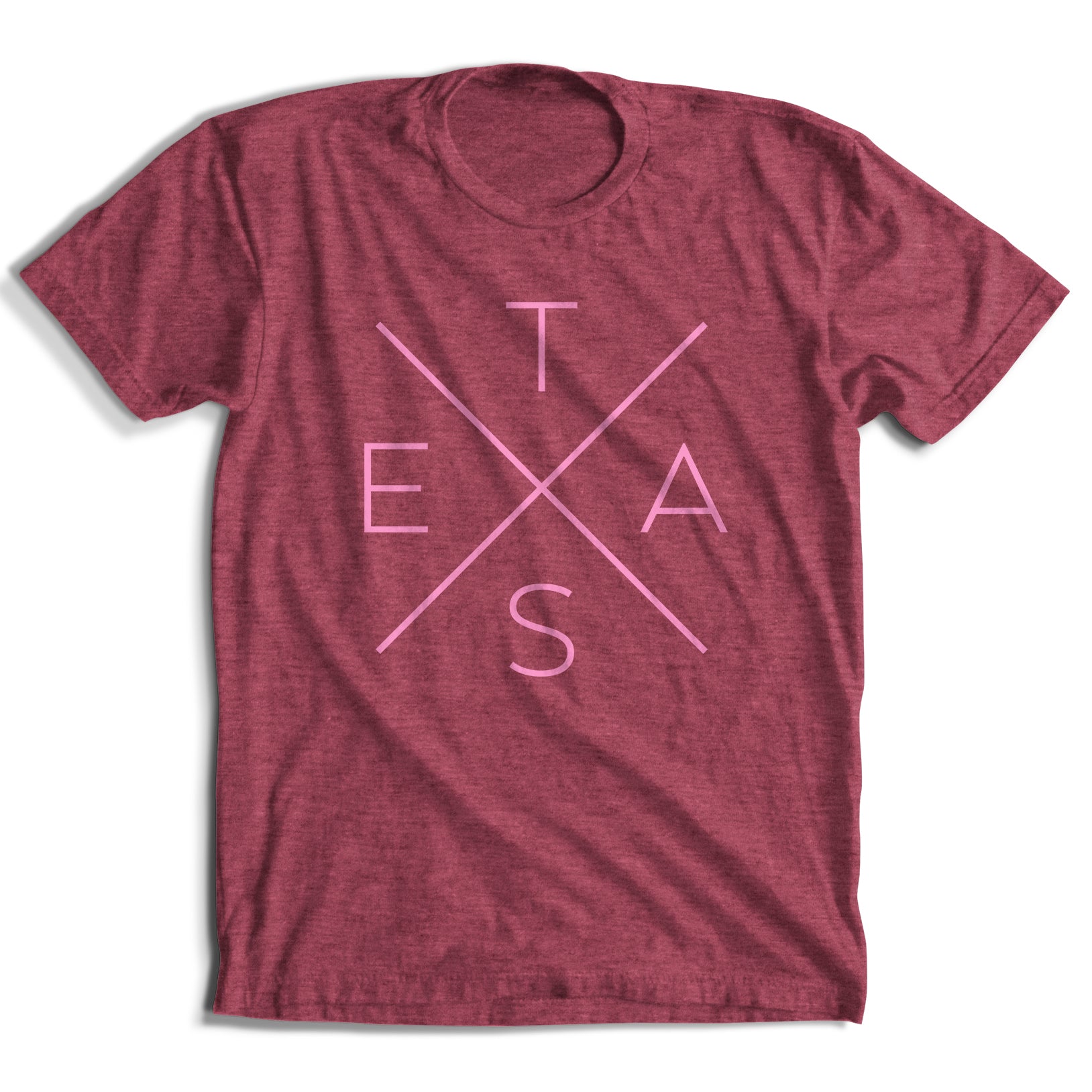 Big X Texas T-Shirt (Pink)