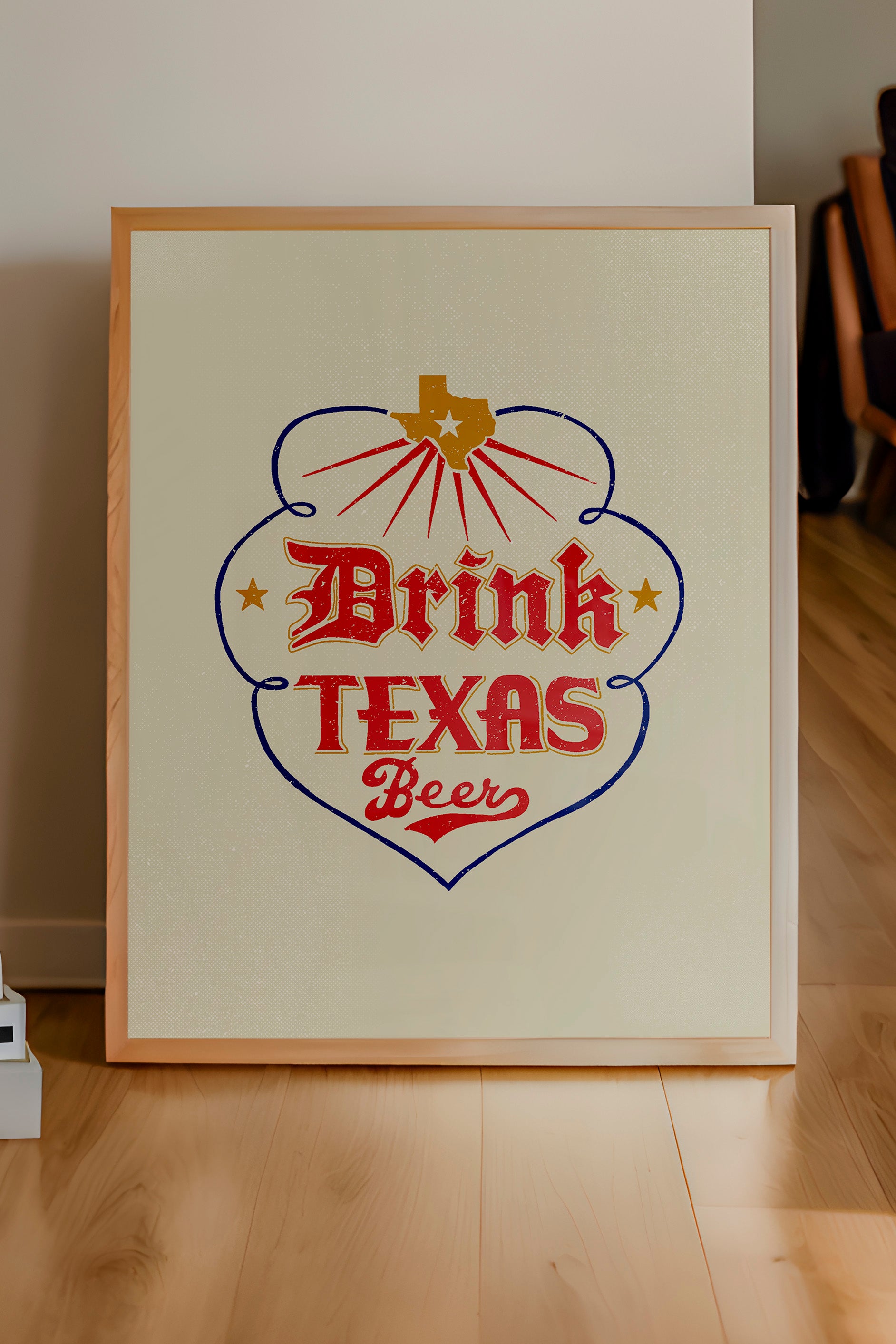 Drink Texas Beer Artwork