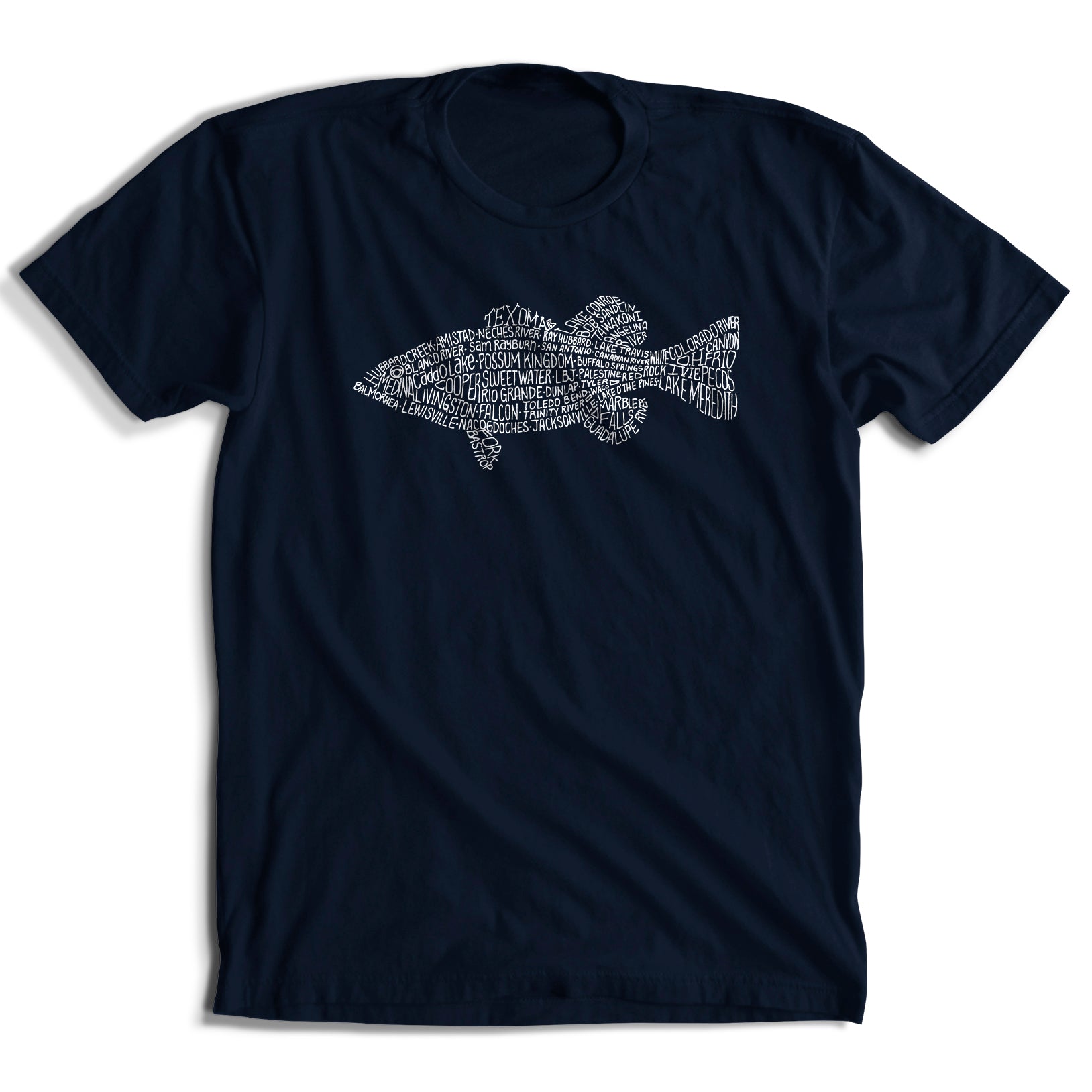 Fish Texas T-Shirt (4 Color Options)