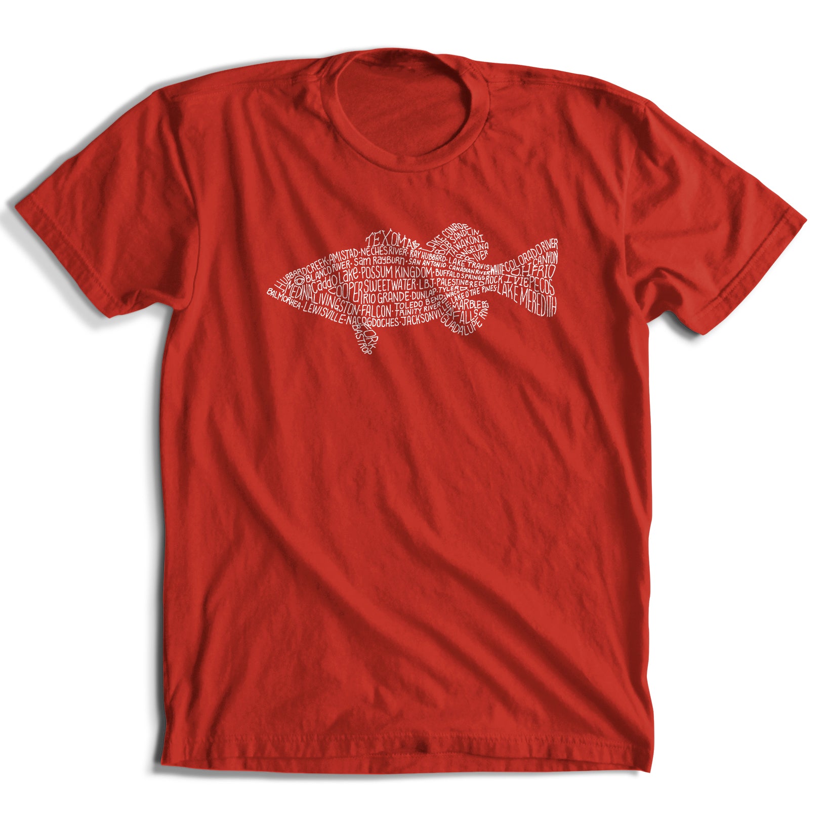 Fish Texas T-Shirt (4 Color Options)