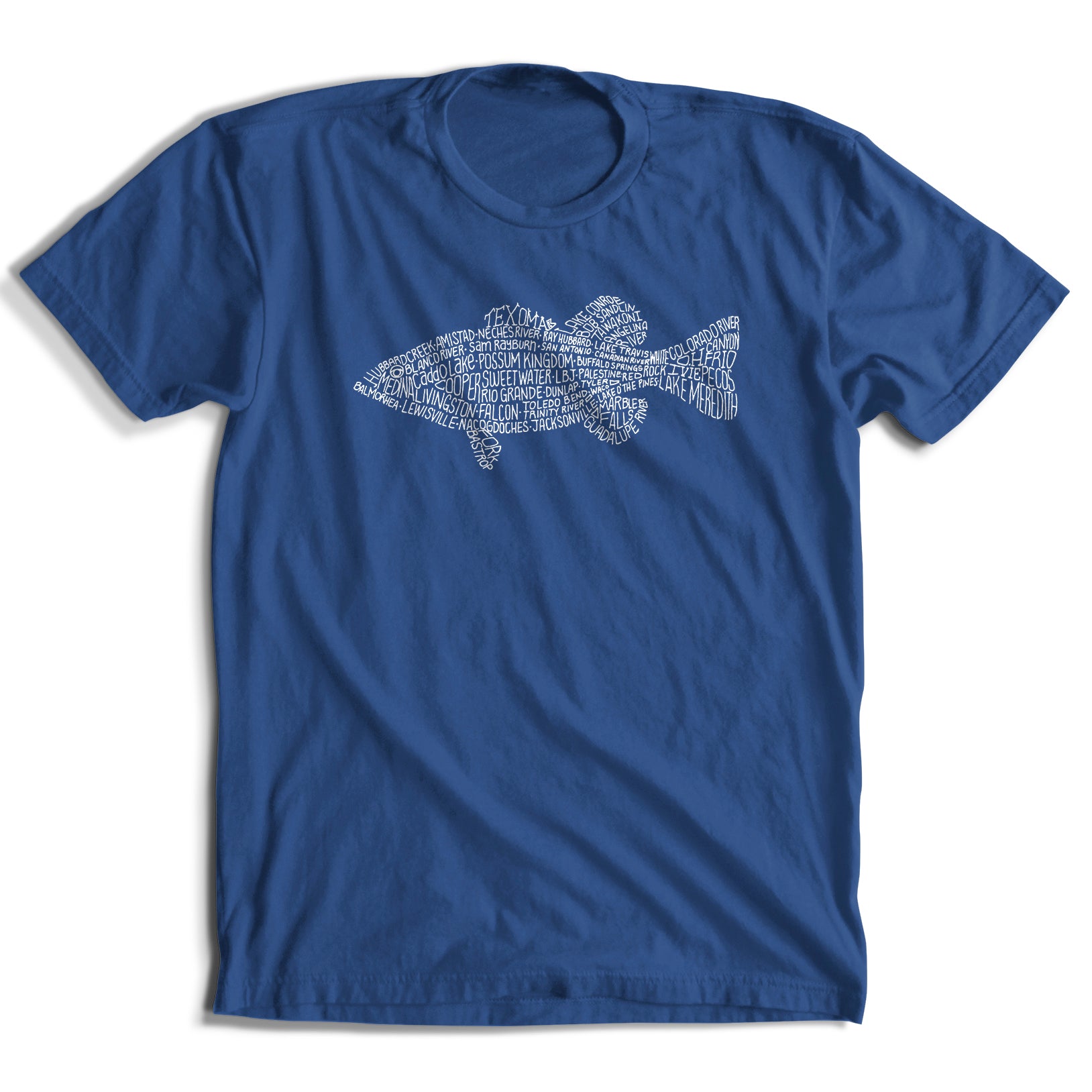 Fish Texas T-Shirt (4 Color Options)