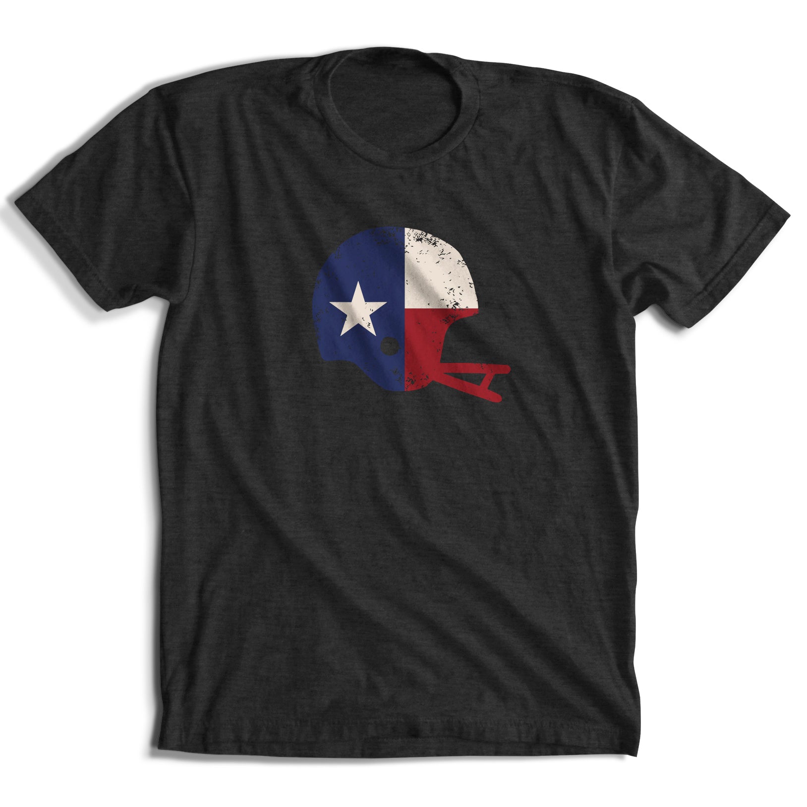 Lone Star Flag Helmet T-Shirt (4 Colors)