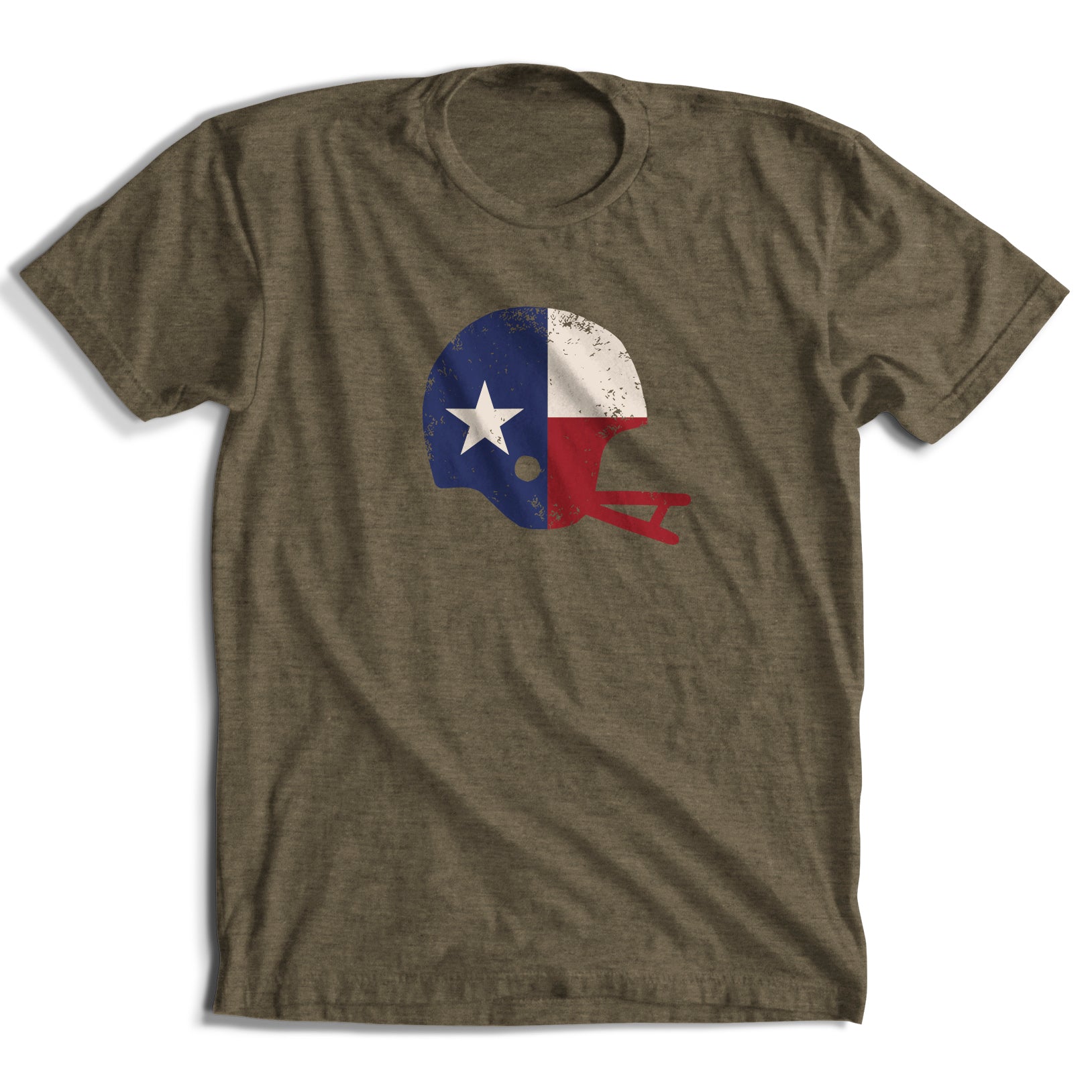 Lone Star Flag Helmet T-Shirt (4 Colors)