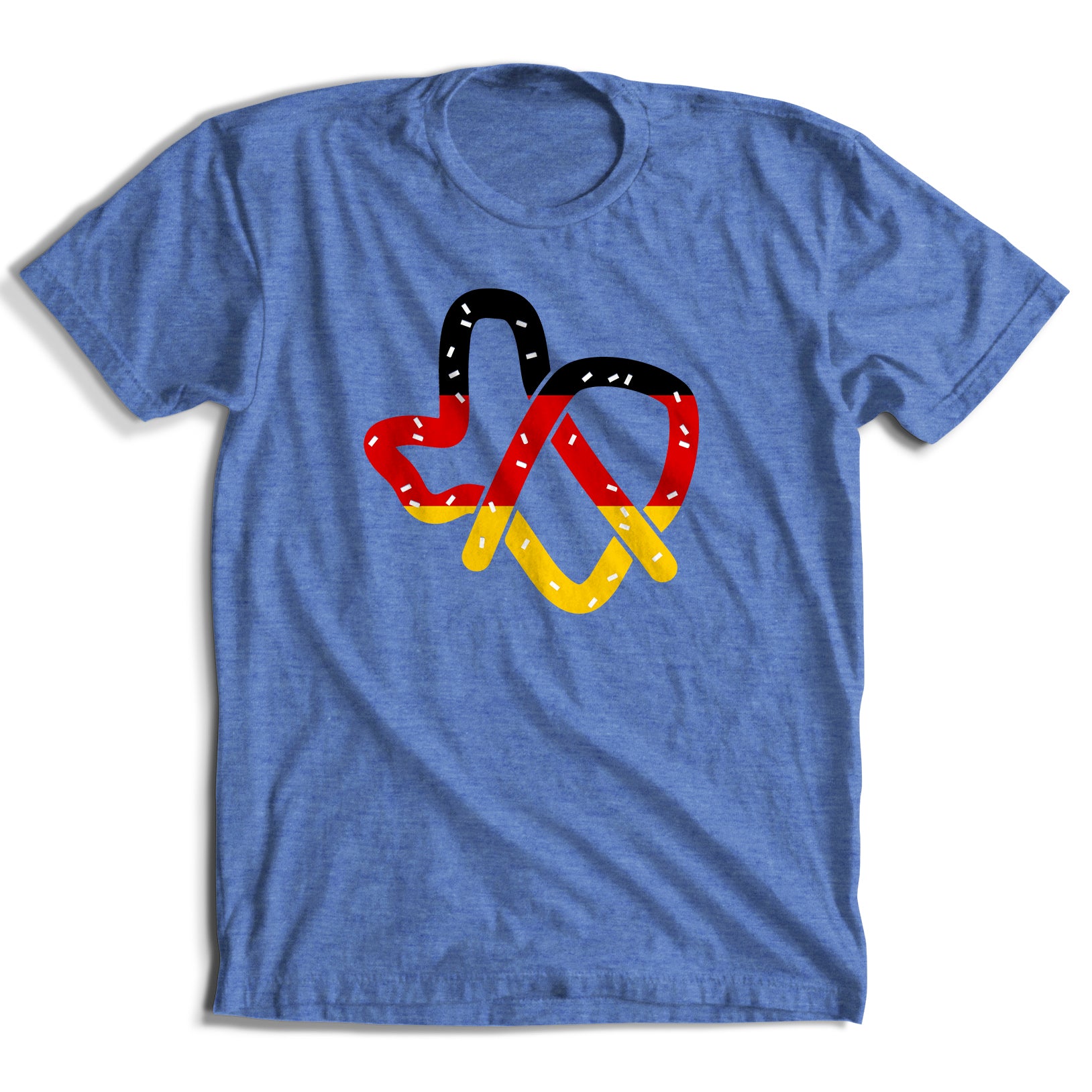 Oktoberfest Flag Texas Pretzel T-Shirt (2 Colors)