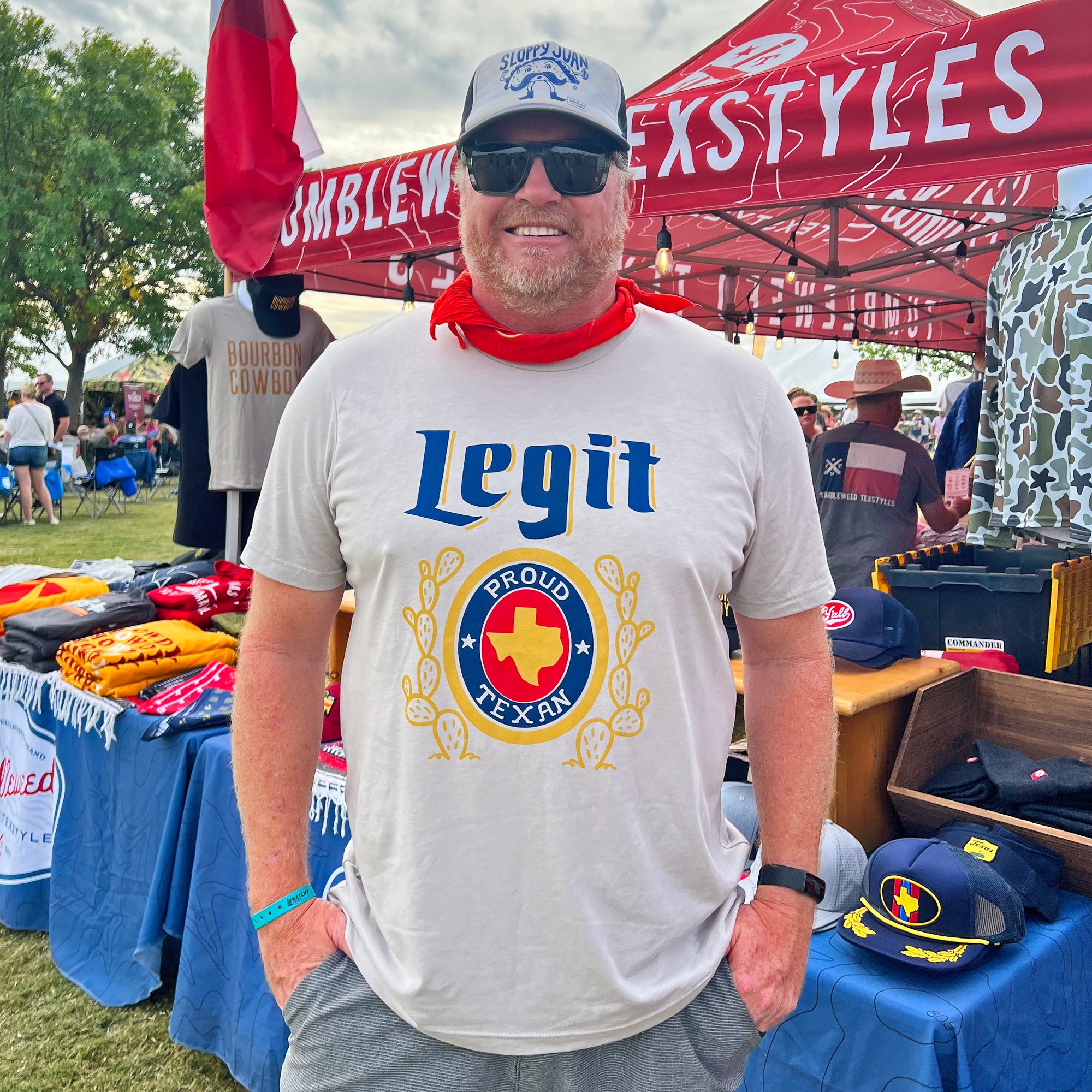 Legit Proud Texan T-Shirt