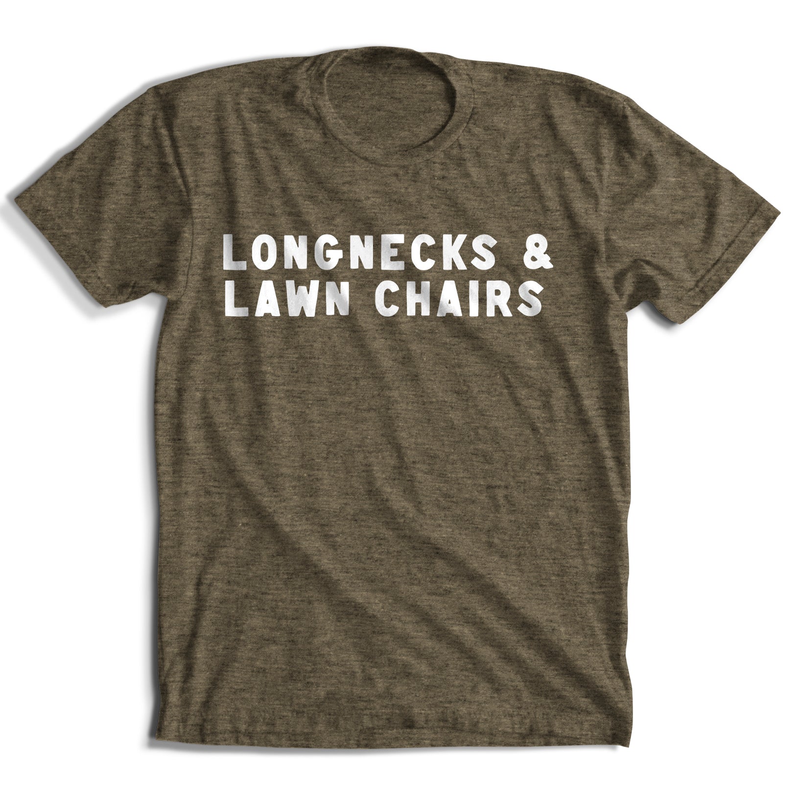 Longnecks & Lawn Chairs T-Shirt (4 Colors)