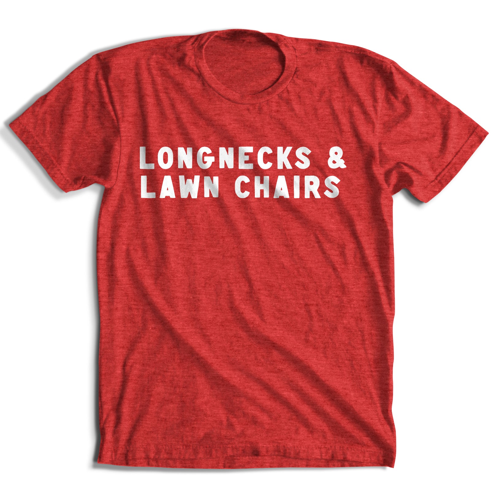 Longnecks & Lawn Chairs T-Shirt (4 Colors)