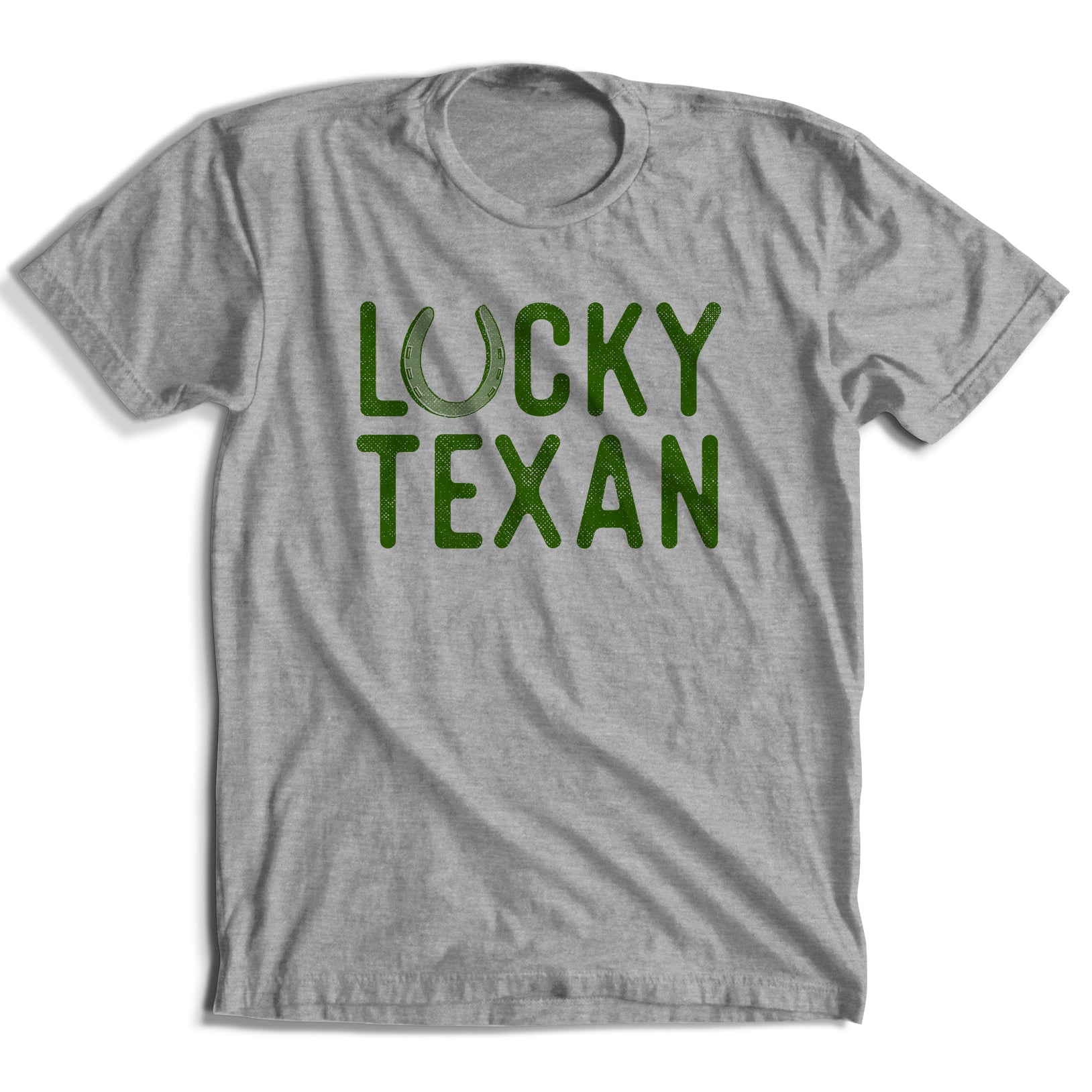 Lucky Texan Horseshoe T-Shirt (4 Colors)