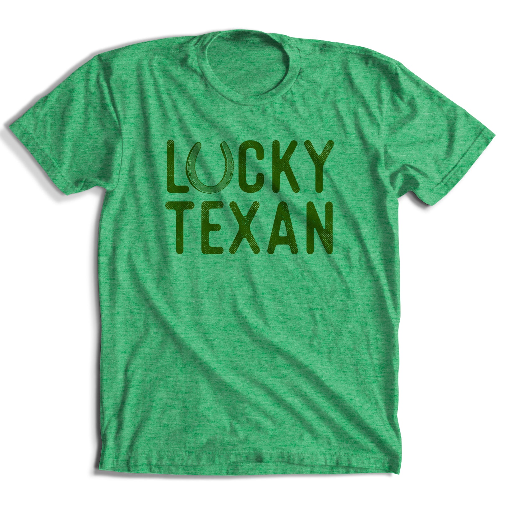 Lucky Texan Horseshoe T-Shirt (4 Colors)