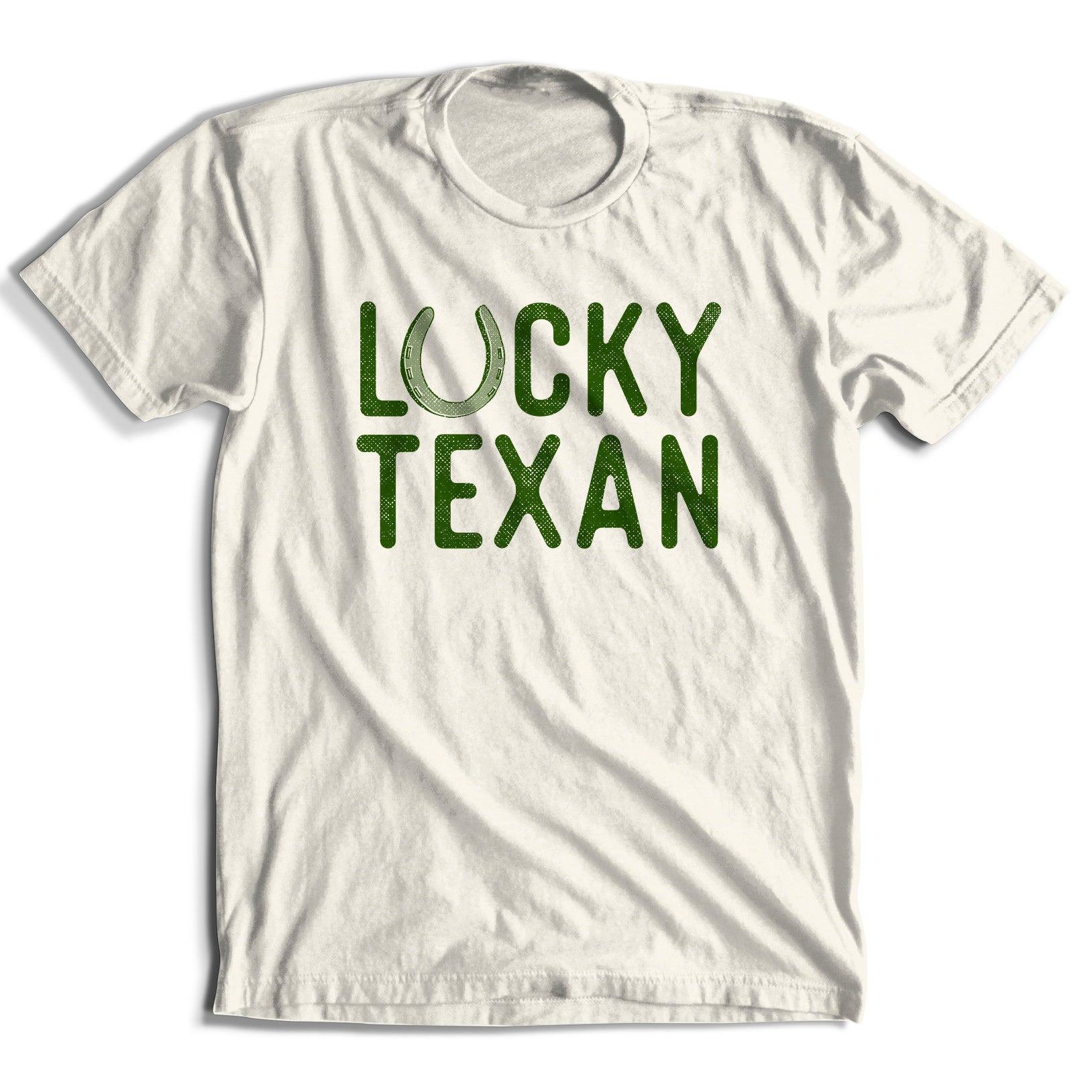 Lucky Texan Horseshoe T-Shirt (4 Colors)