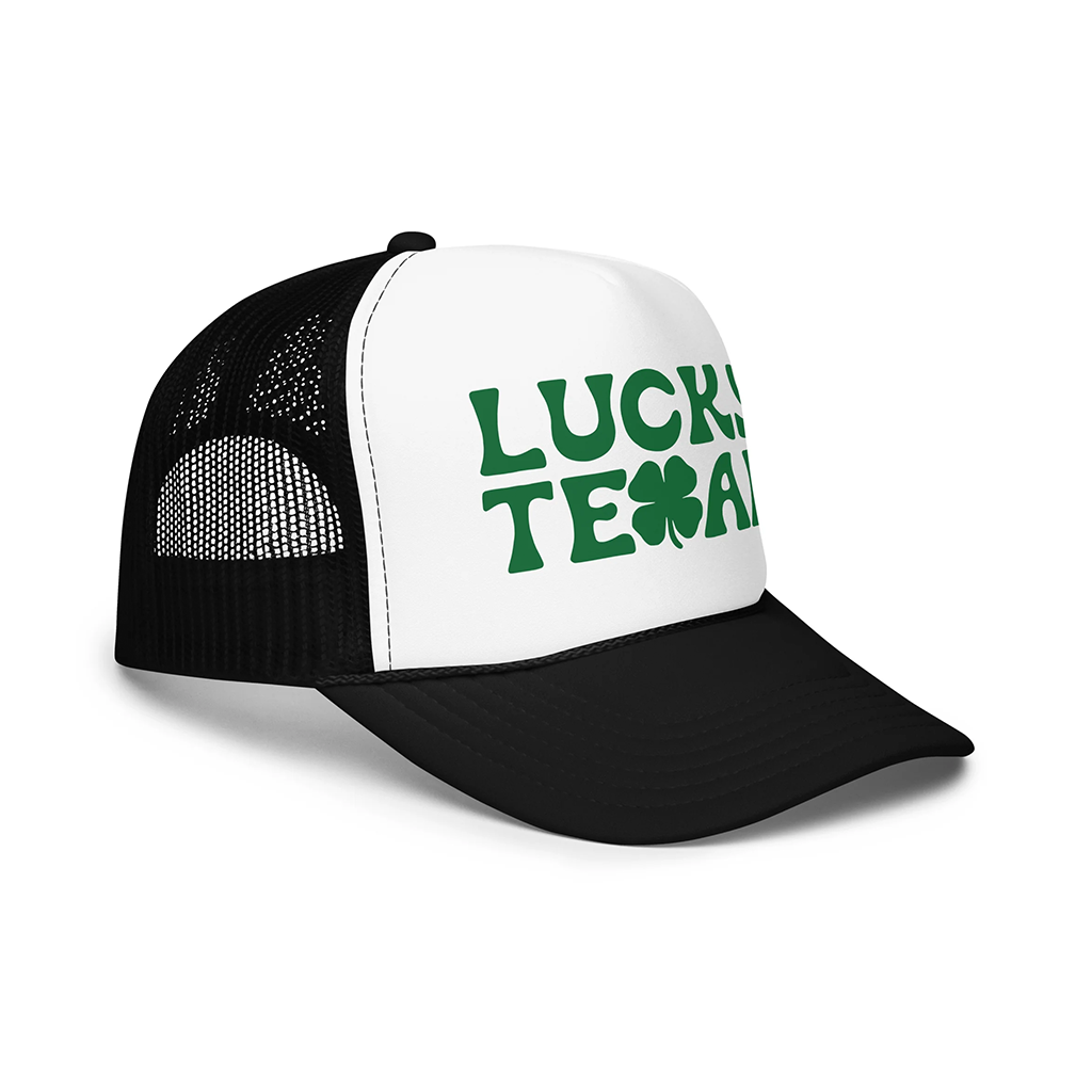 Lucky Texan Foam Trucker Hat (3 Colors)