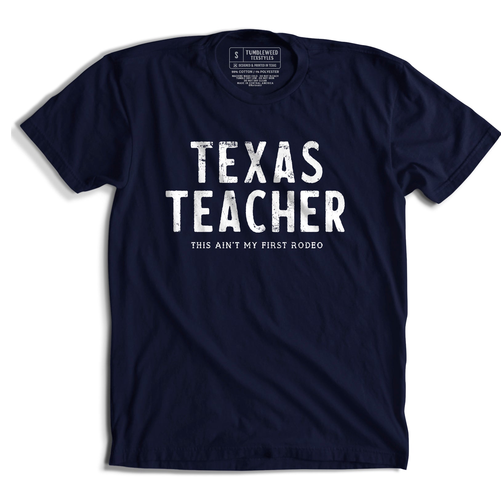 Texas Teacher - This Ain't My First Rodeo T-Shirt (Assorted Colors)