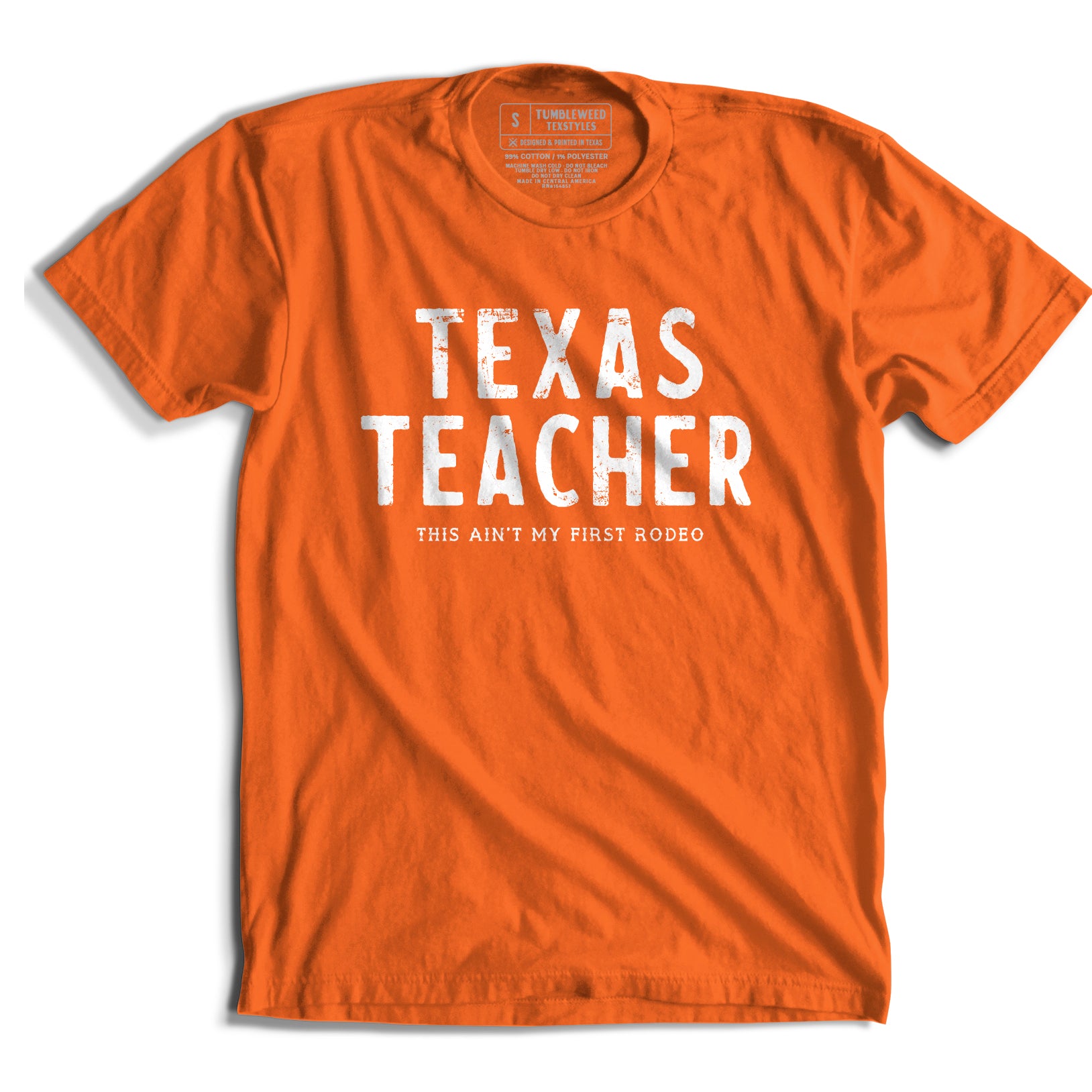 Texas Teacher - This Ain't My First Rodeo T-Shirt (Assorted Colors)