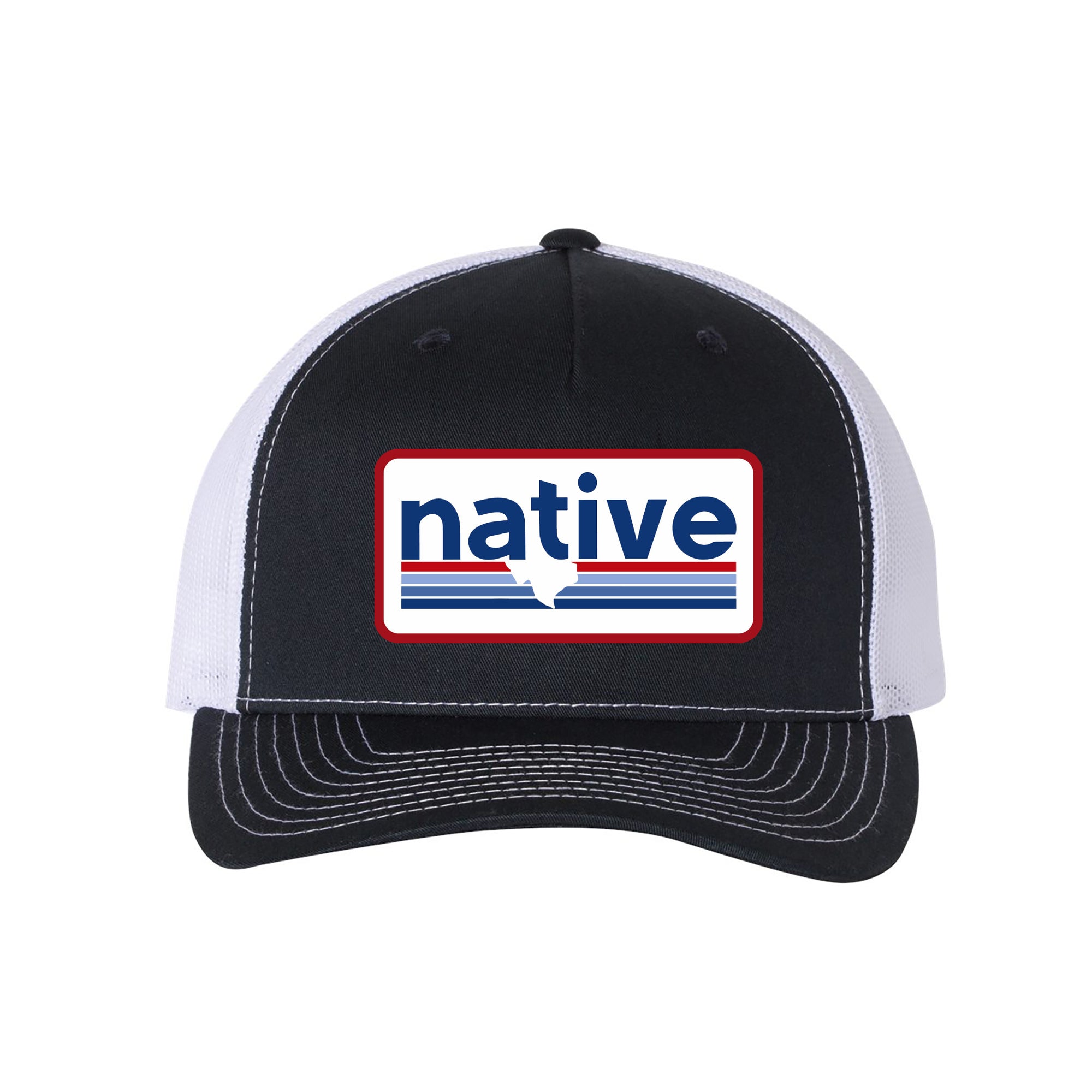 Native 5 Panel Mesh Trucker Hat (2 Colors)