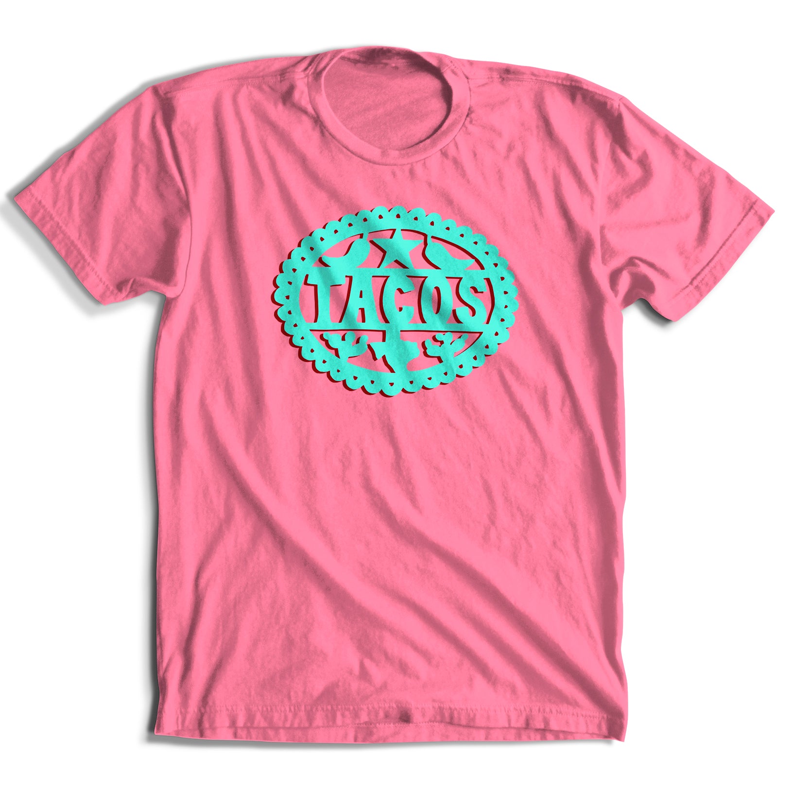 Paper Cut Tacos T-Shirt (4 Color Options)