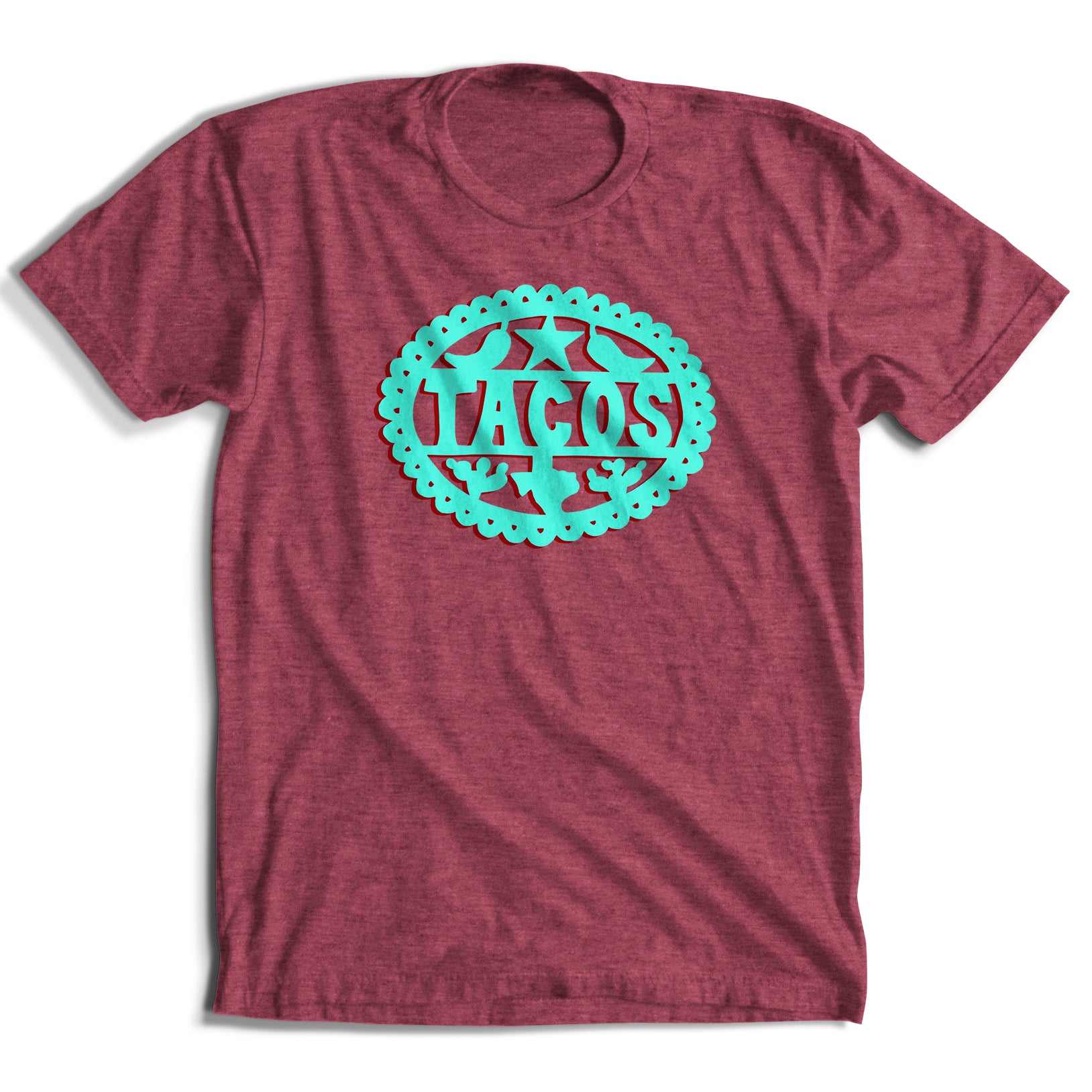 Paper Cut Tacos T-Shirt (4 Color Options)