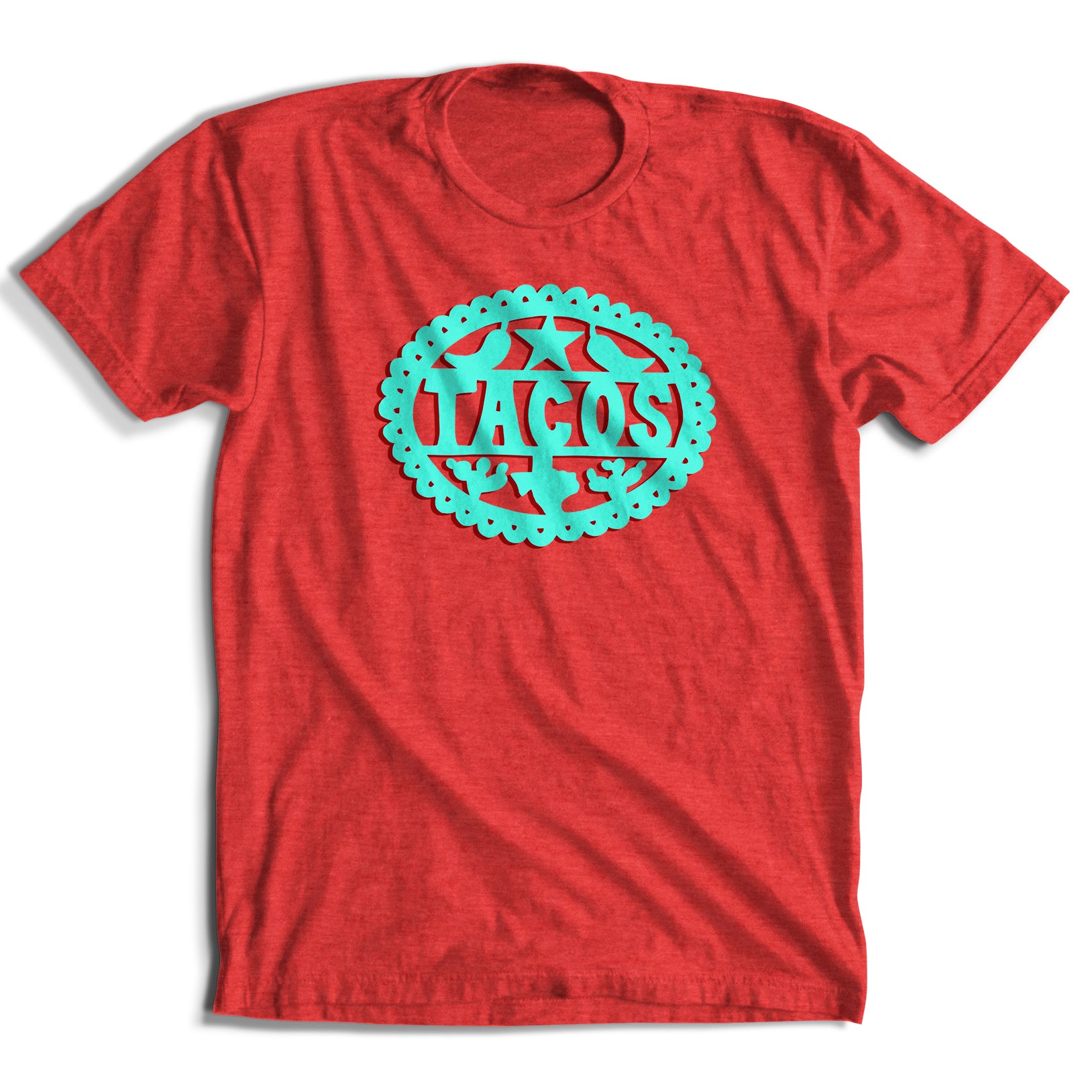 Paper Cut Tacos T-Shirt (4 Color Options)