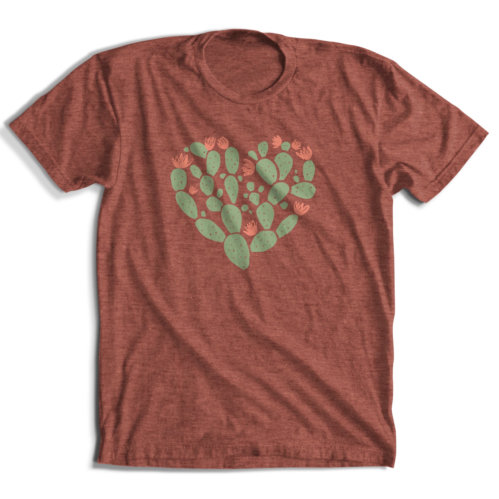 Prickly Pear Heart T-Shirt (5 Colors)
