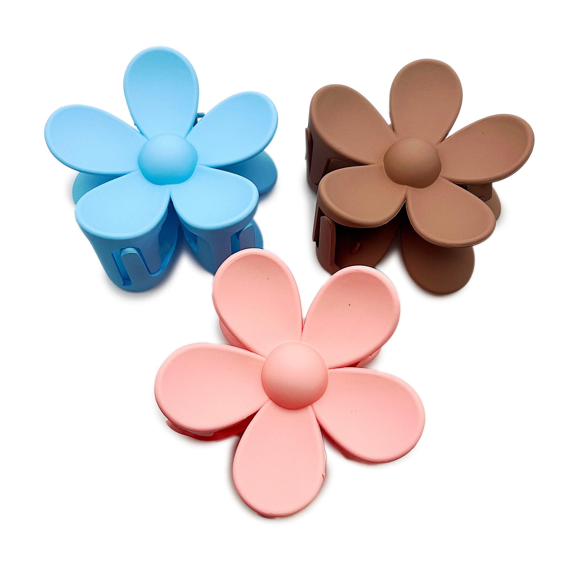 Flower Hair Clip (Assorted Colors)