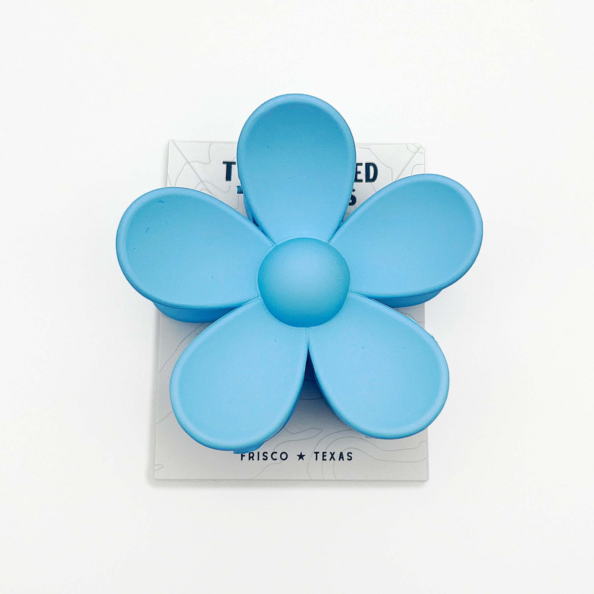 Flower Hair Clip (Assorted Colors)