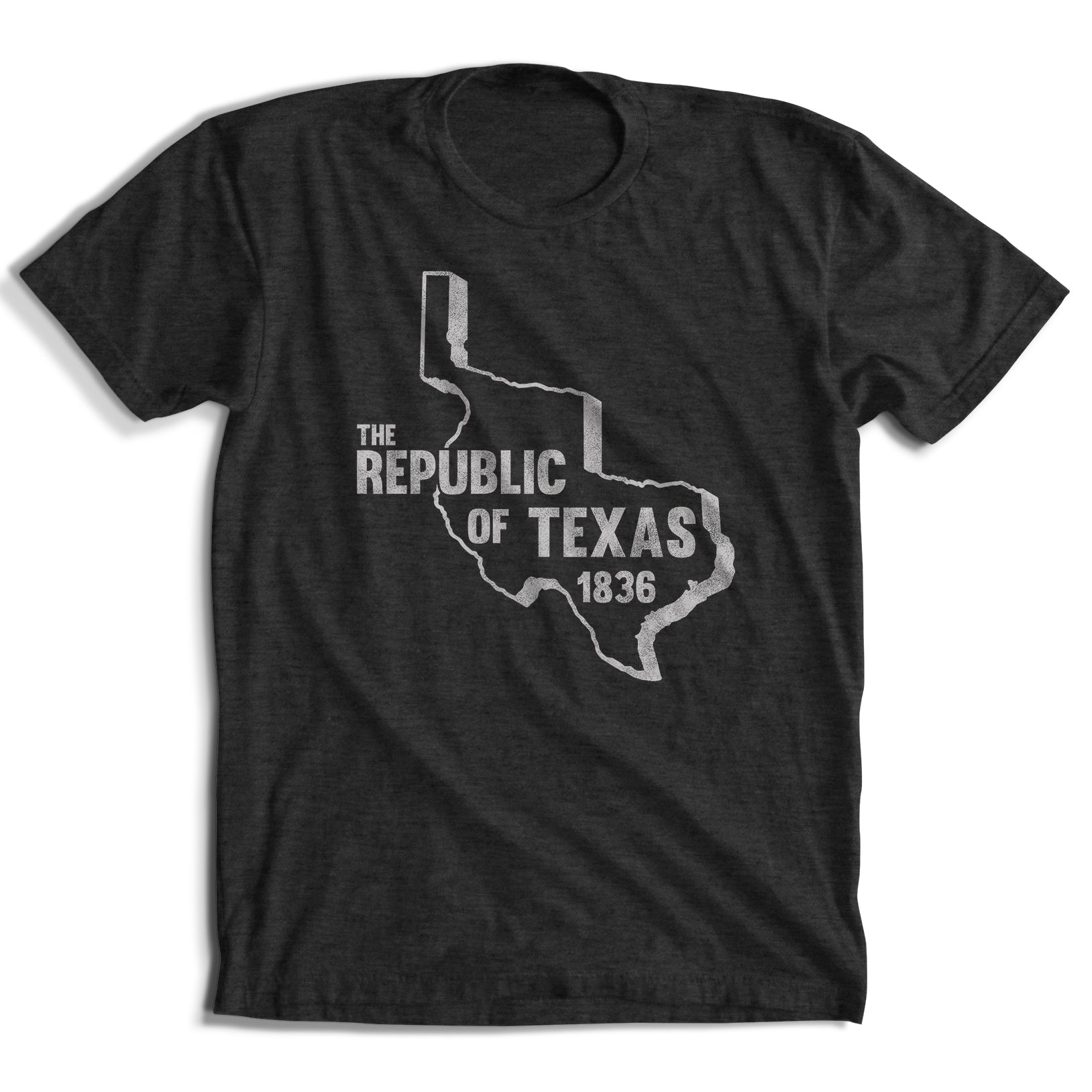 The Republic of Texas 1836 w/ Light ink T-Shirt (5 Colors)