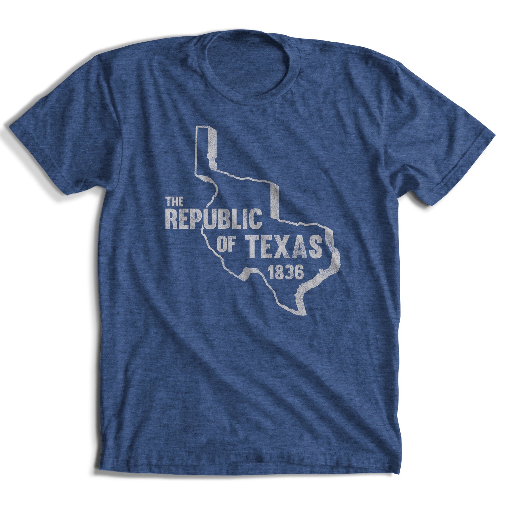 The Republic of Texas 1836 w/ Light ink T-Shirt (5 Colors)