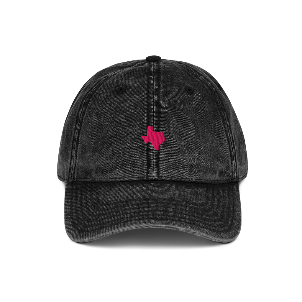 Texas Silhouette Cotton Twill Hat