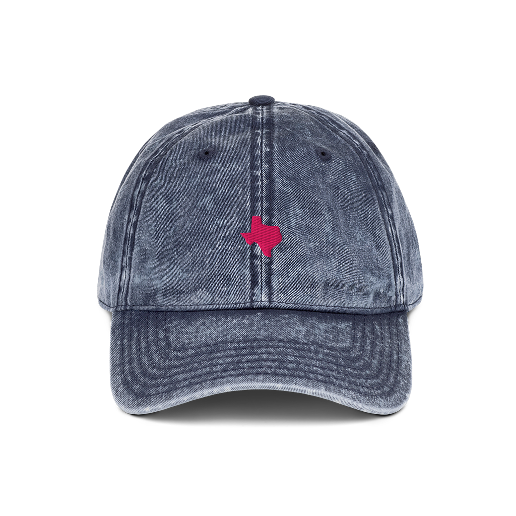 Texas Silhouette Cotton Twill Hat