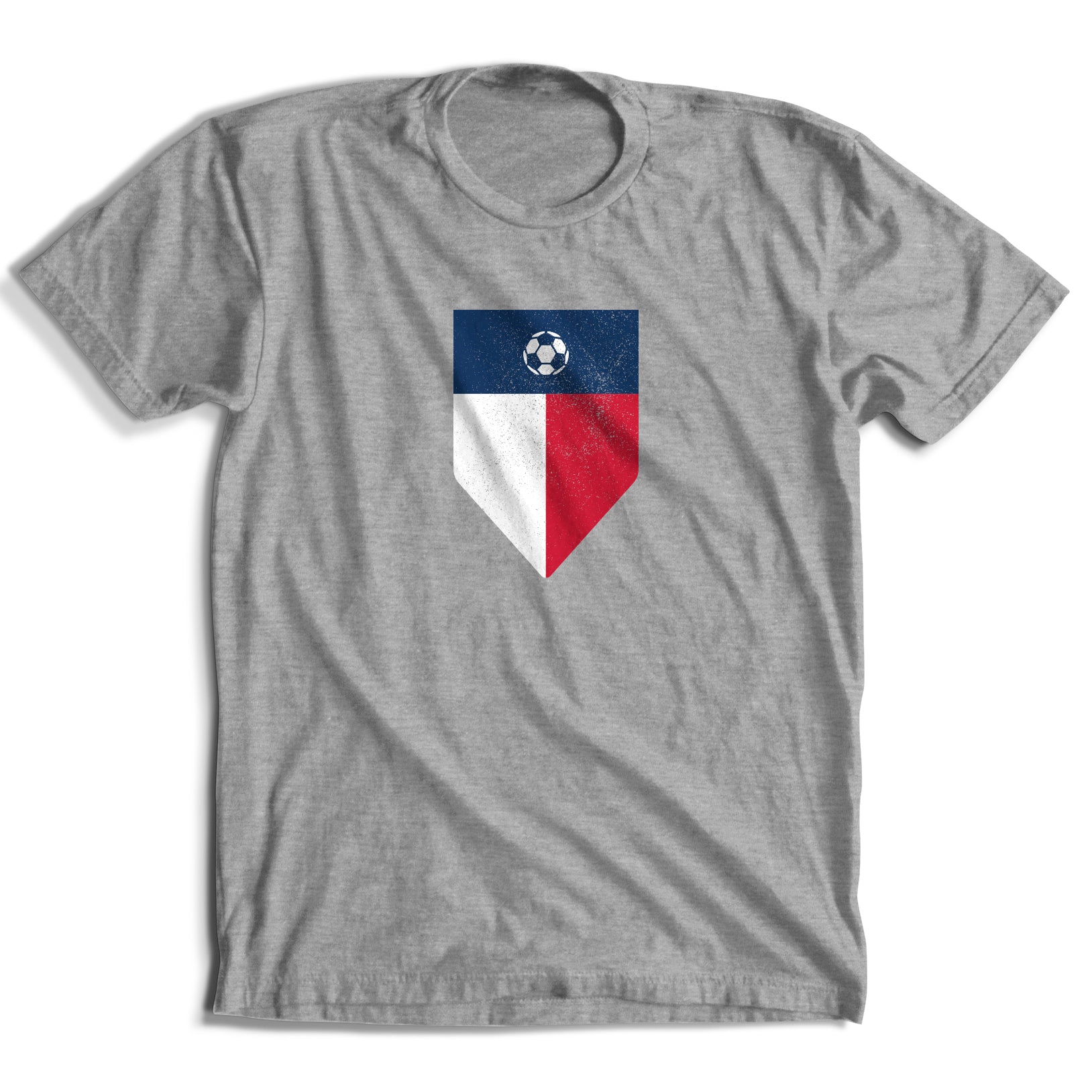 Soccer Texas Flag T-Shirt (4 Colors)