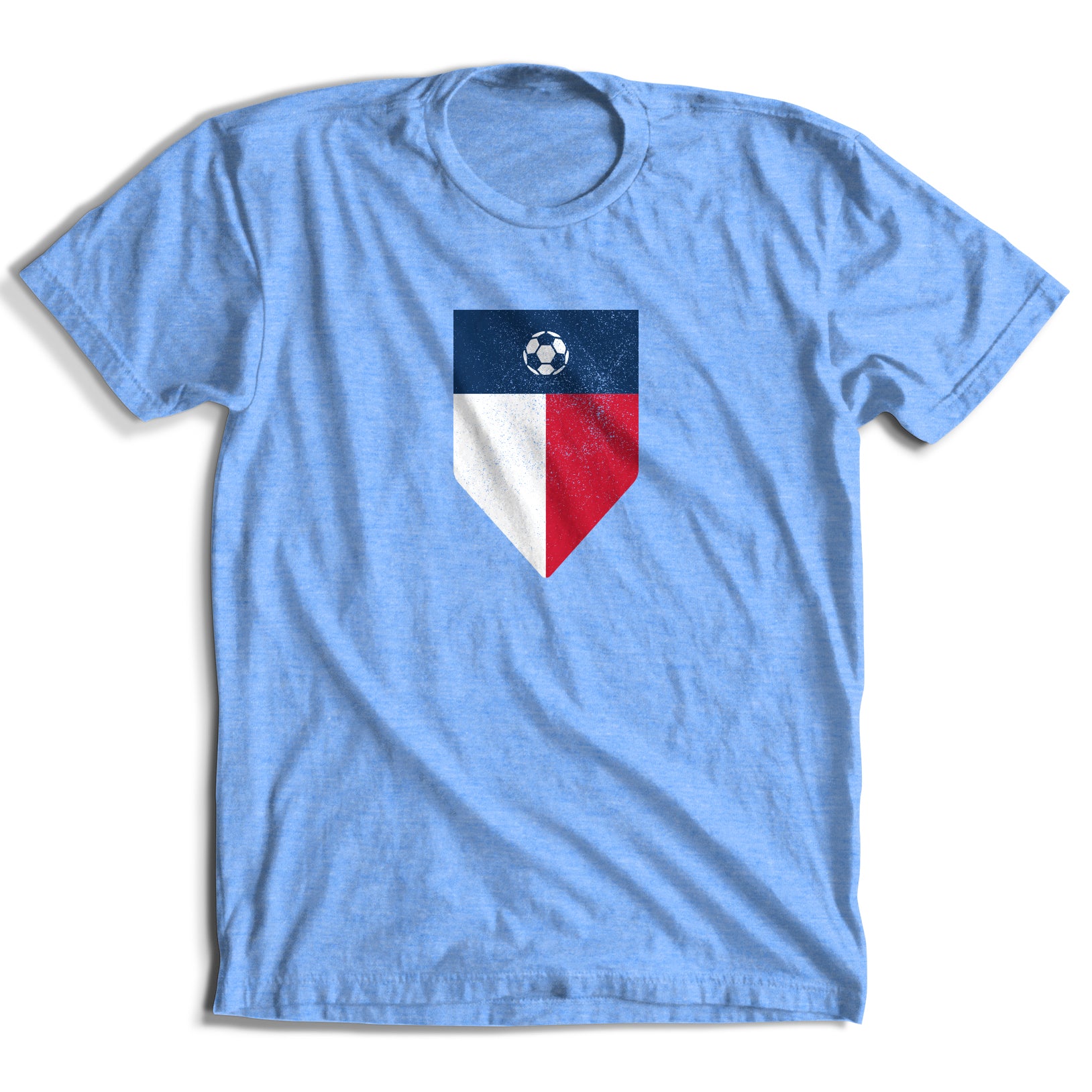 Soccer Texas Flag T-Shirt (4 Colors)