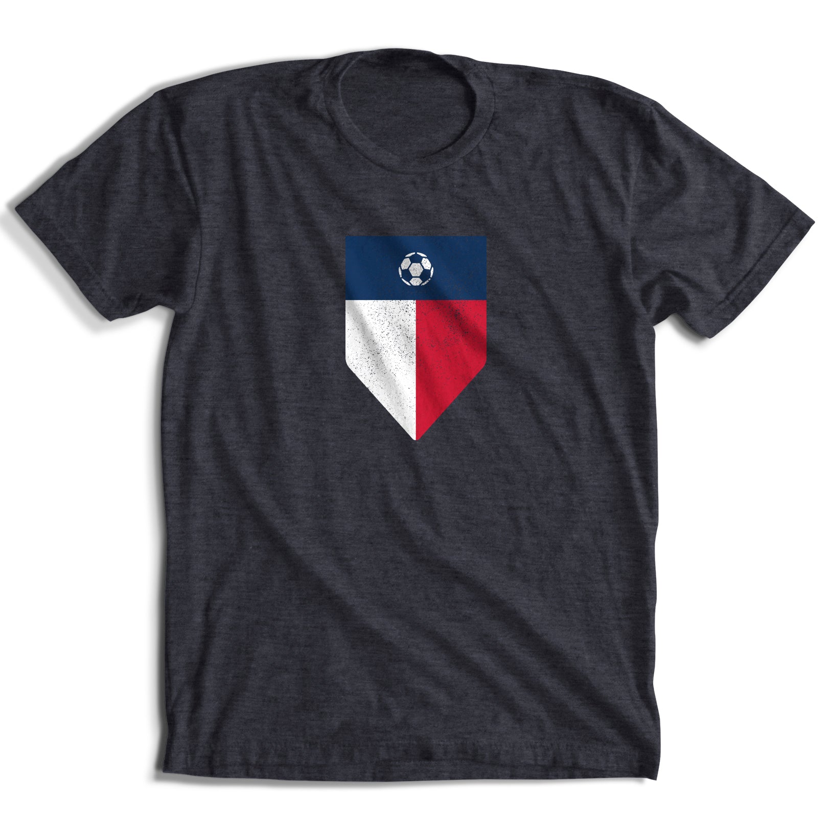 Soccer Texas Flag T-Shirt (4 Colors)