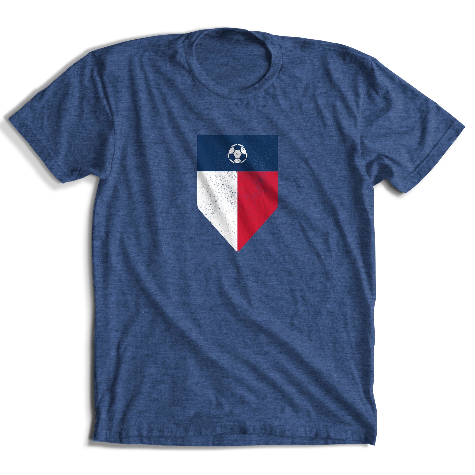 Soccer Texas Flag T-Shirt (4 Colors)